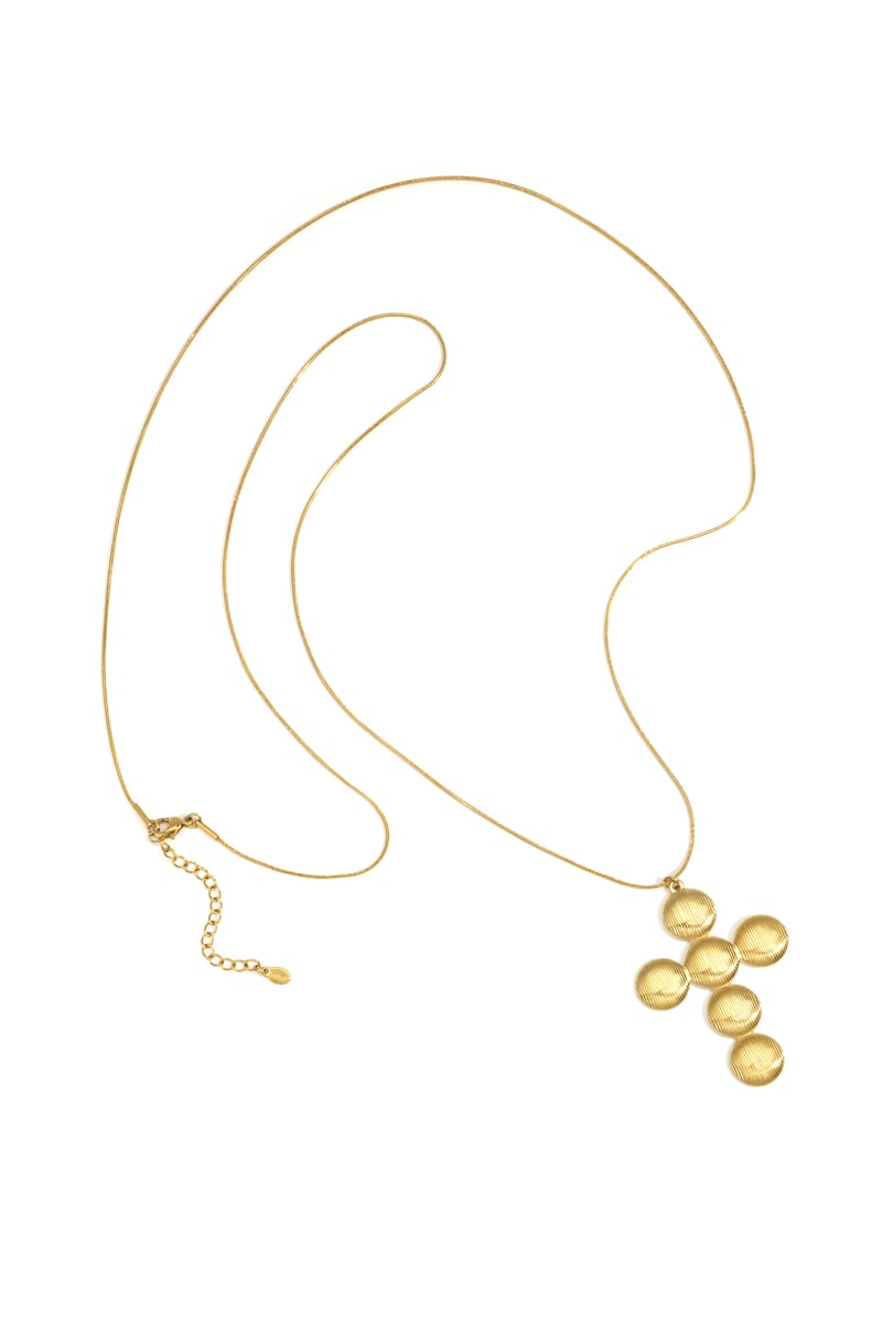 Ketting Statement Kruis | Goud