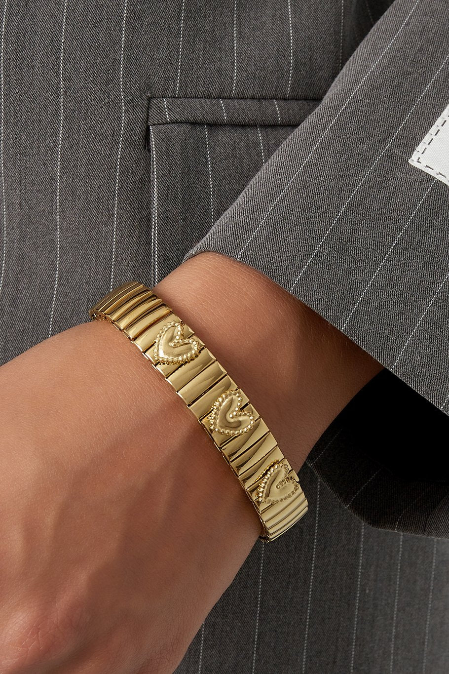 Bracelet à maillons d'amour | Or