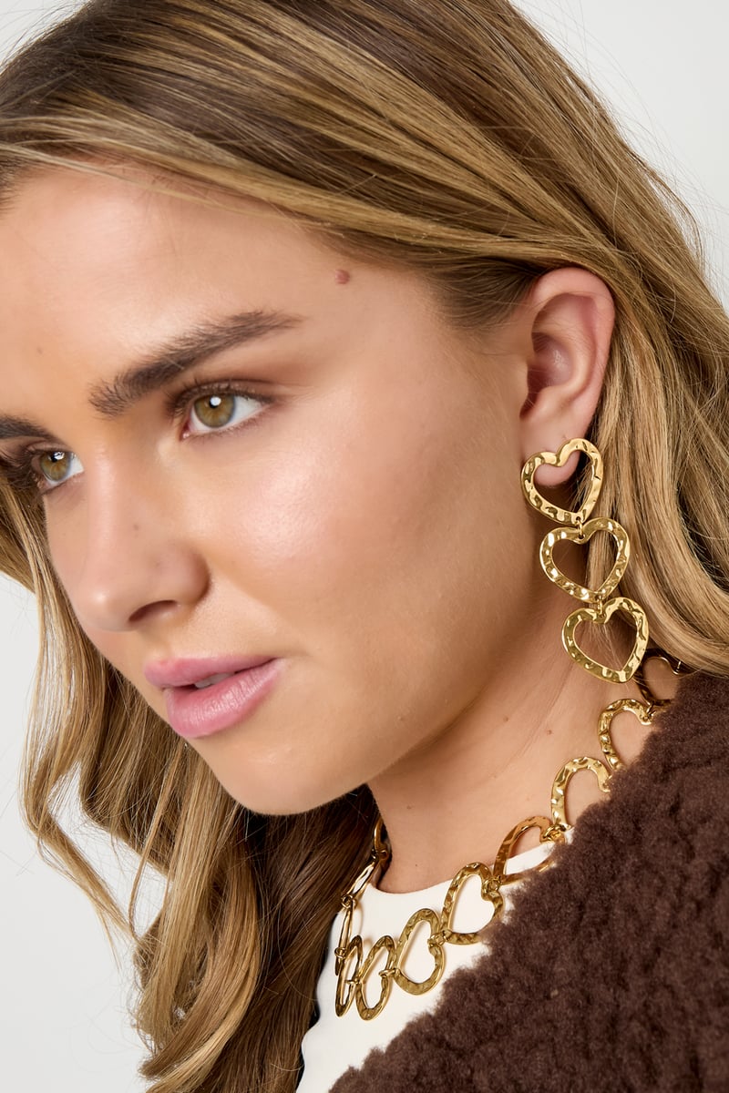 Dangle Earrings Heart