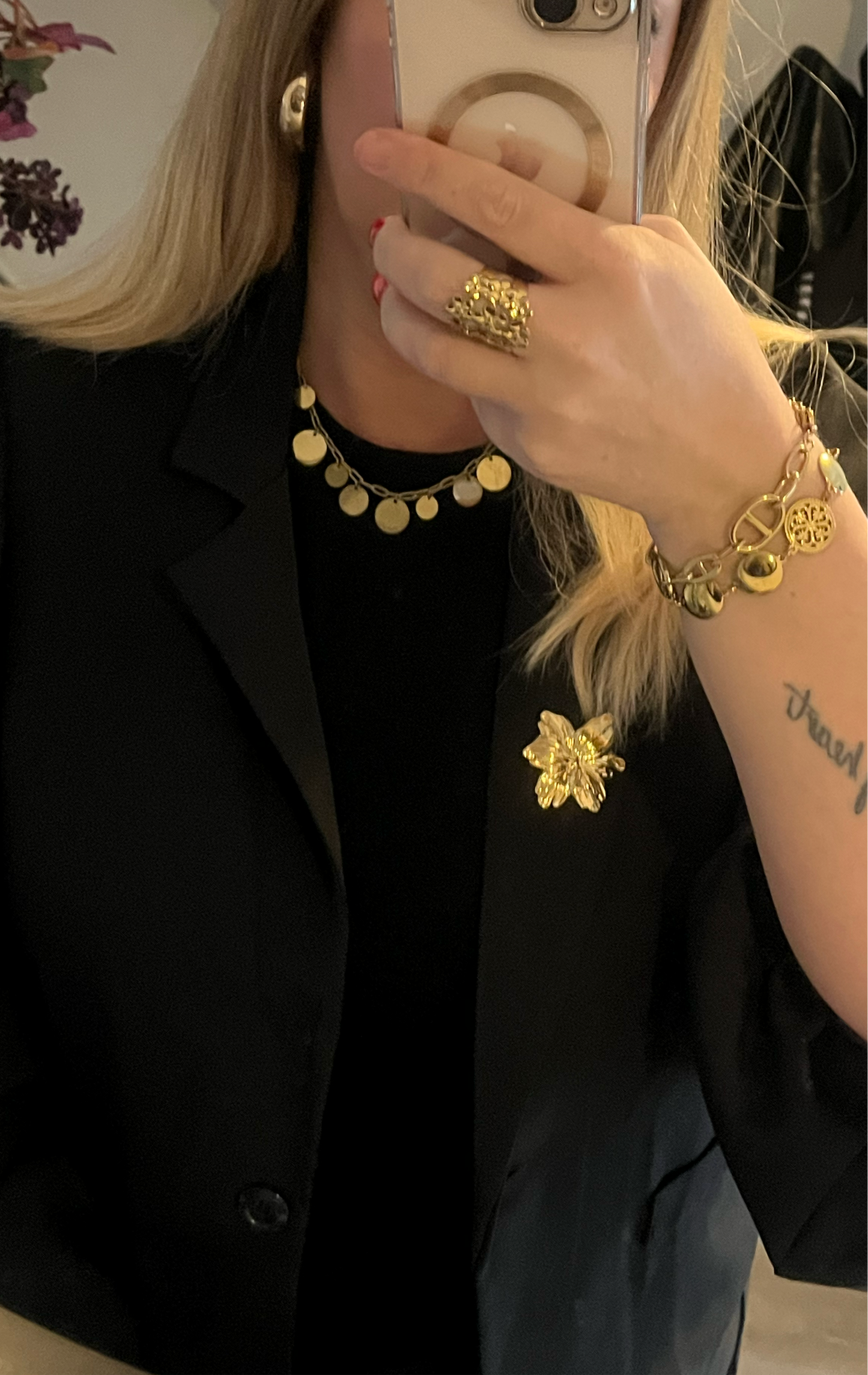 Broche Fleur Flow