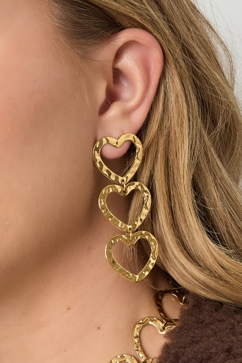 Dangle Earrings Heart