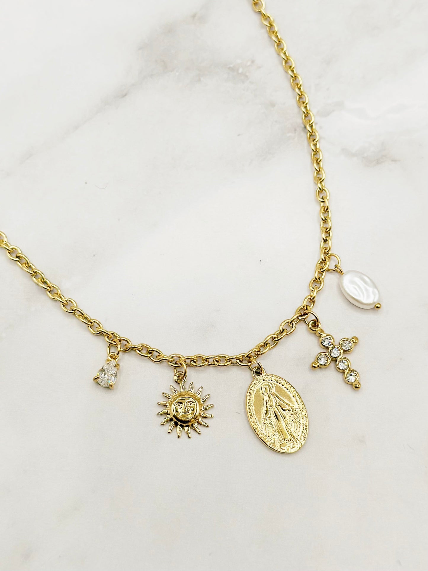 Collier à breloques Kim