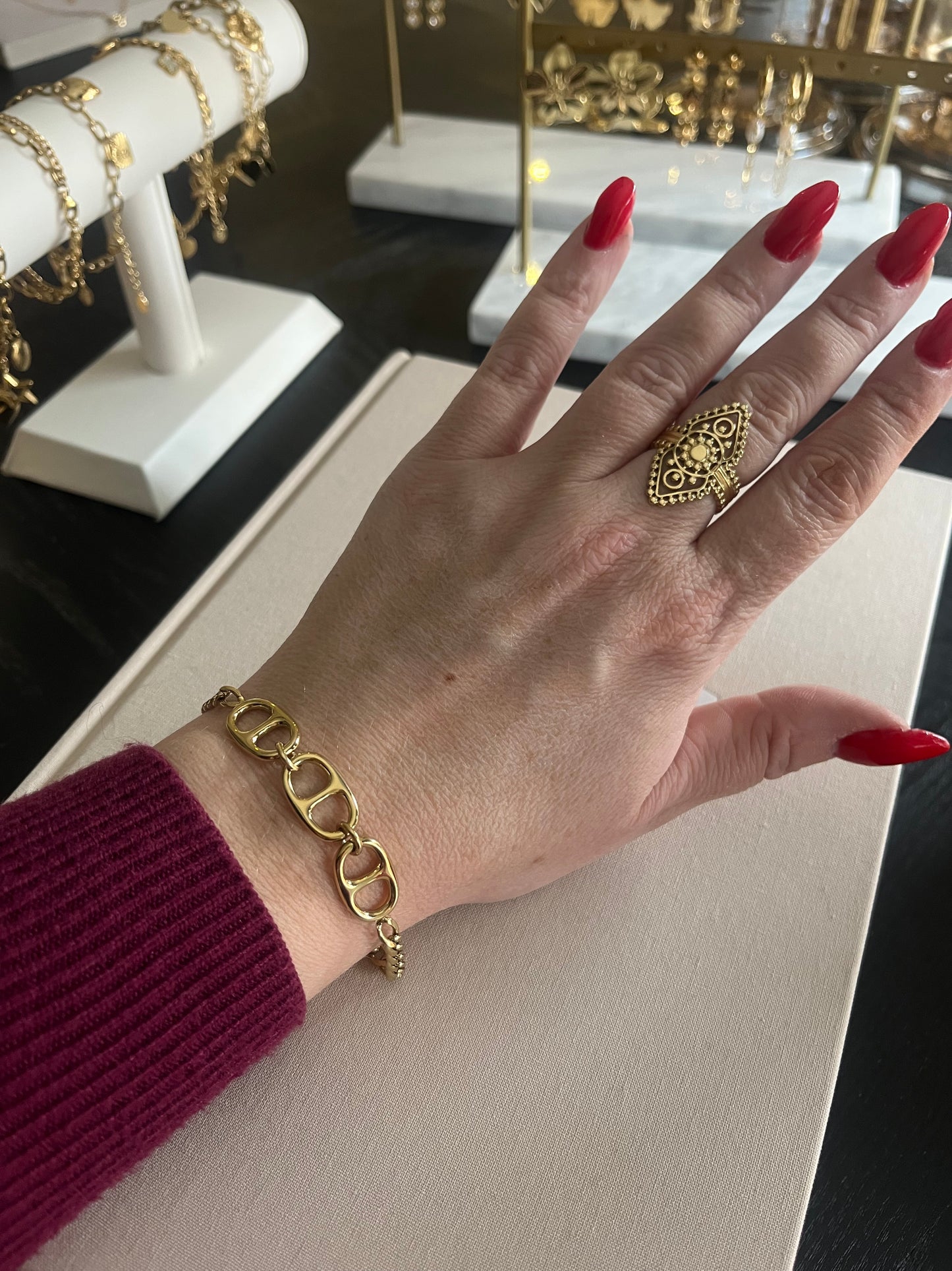 Bracelet Double D | Or
