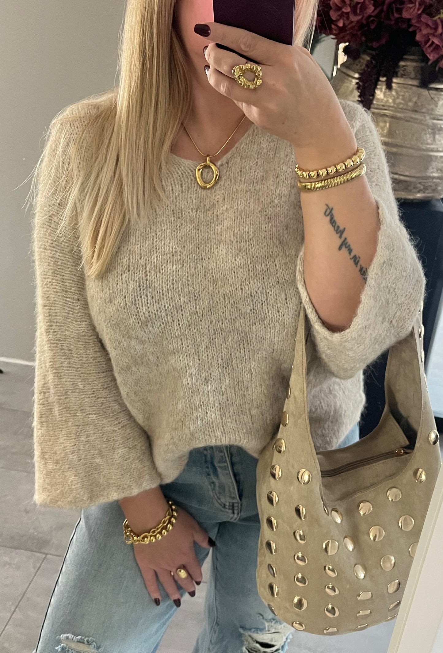 Luna Trui | Beige