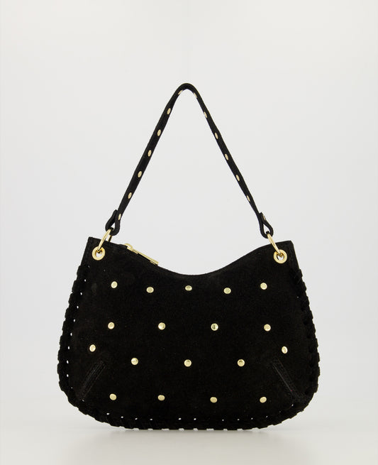 Casey Bag Suede | Zwart