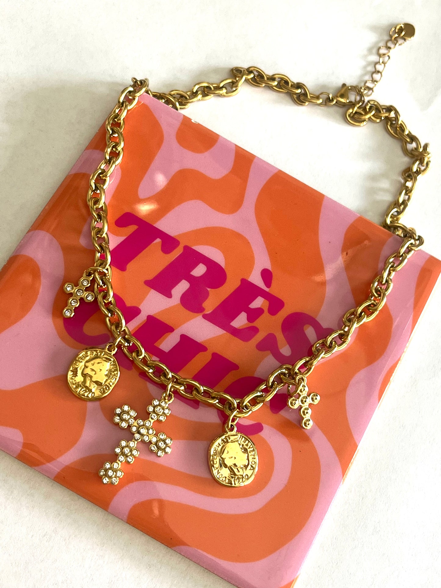 Bedelketting Kruis | K006