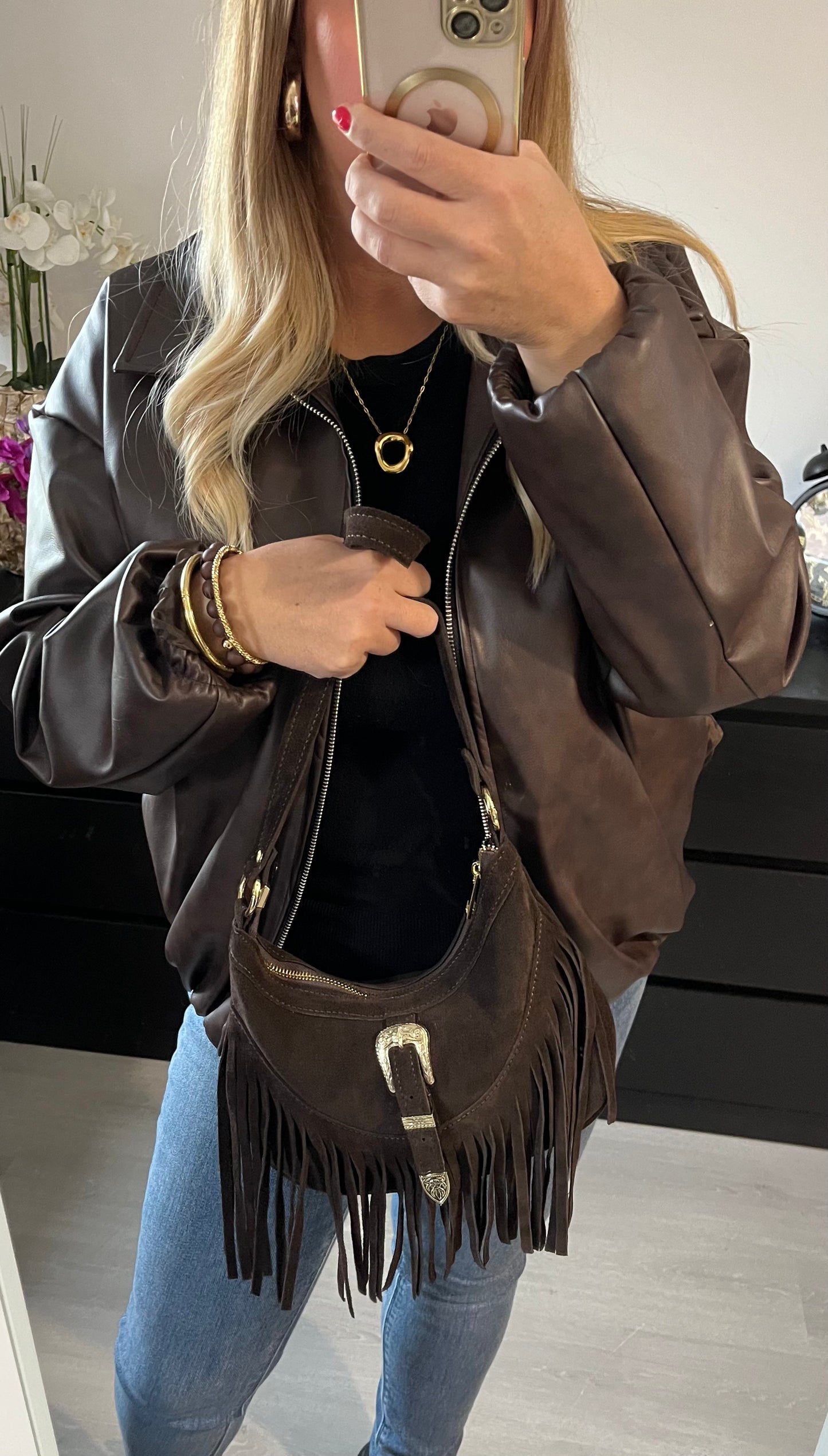 Caitlyn Bag | Donkerbruin