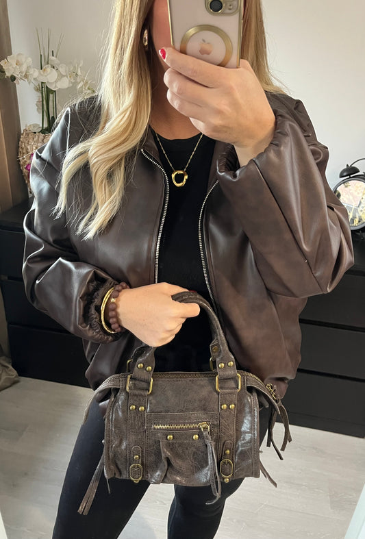 City Bag | Brown