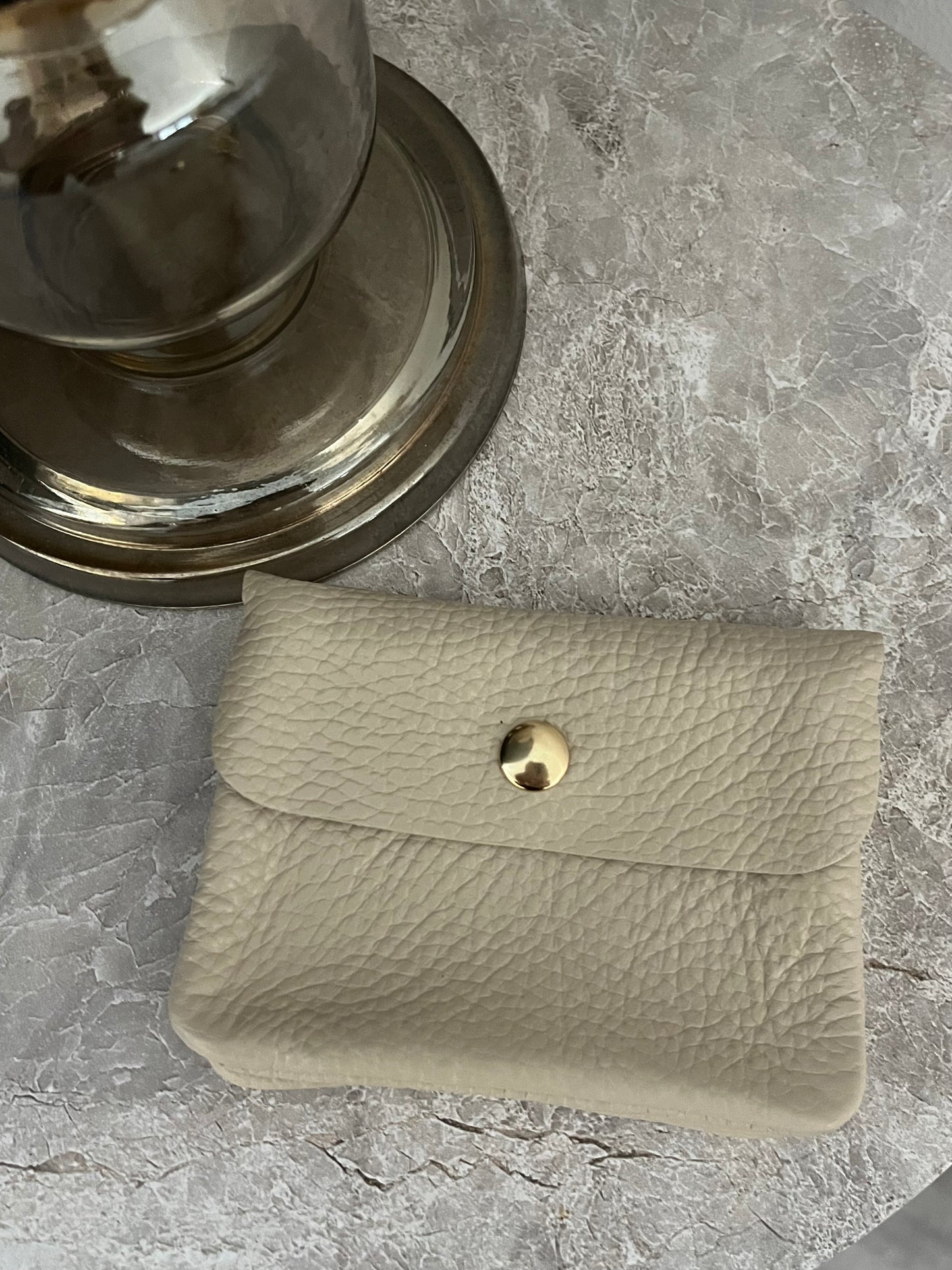 Jess Portemonnee Small | Beige