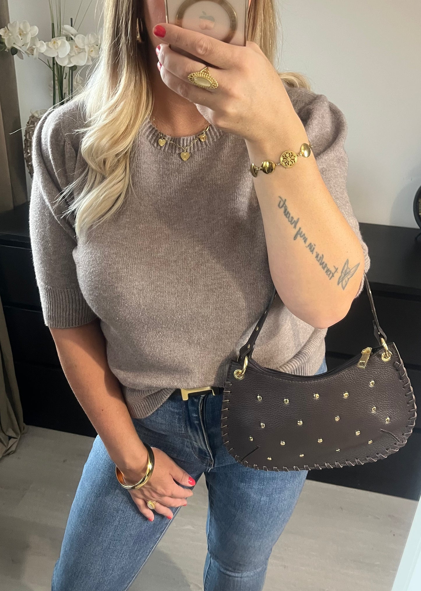 Chelsey Top Ambika | Taupe