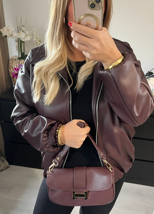 Hillary Bag | Burgundy