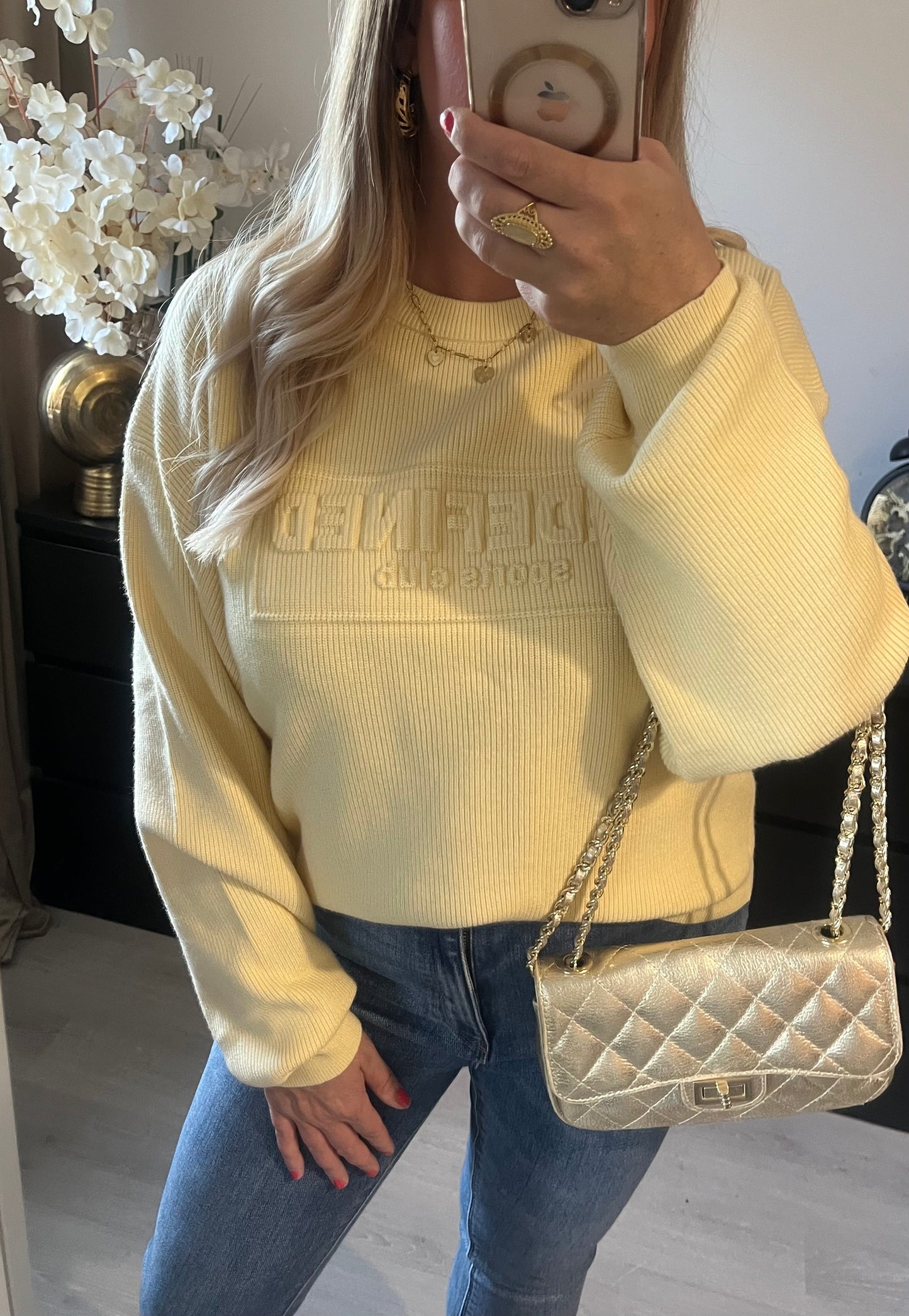 Redefined Ribbed Trui | Butter Yellow