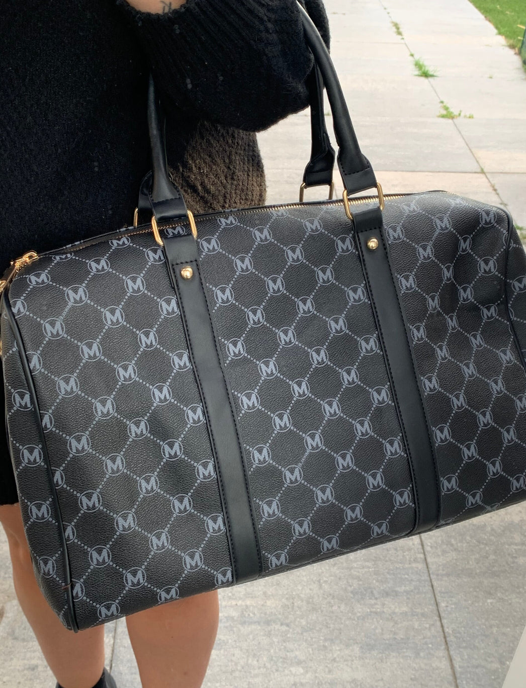 Tas M Print | Black