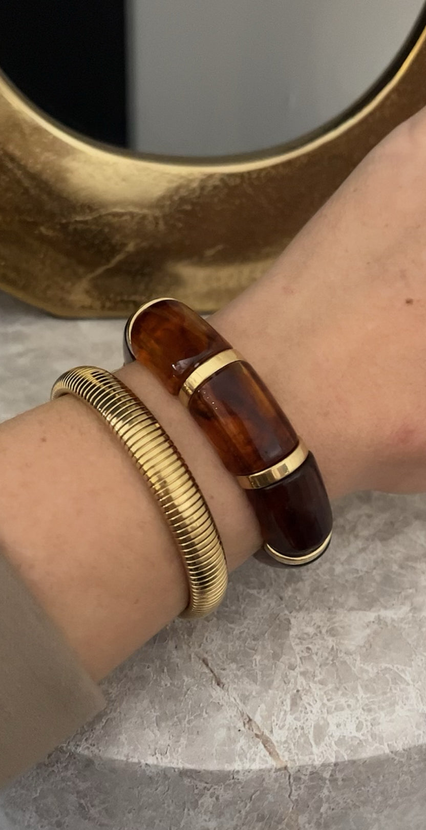 Daisy Bracelet | Brown