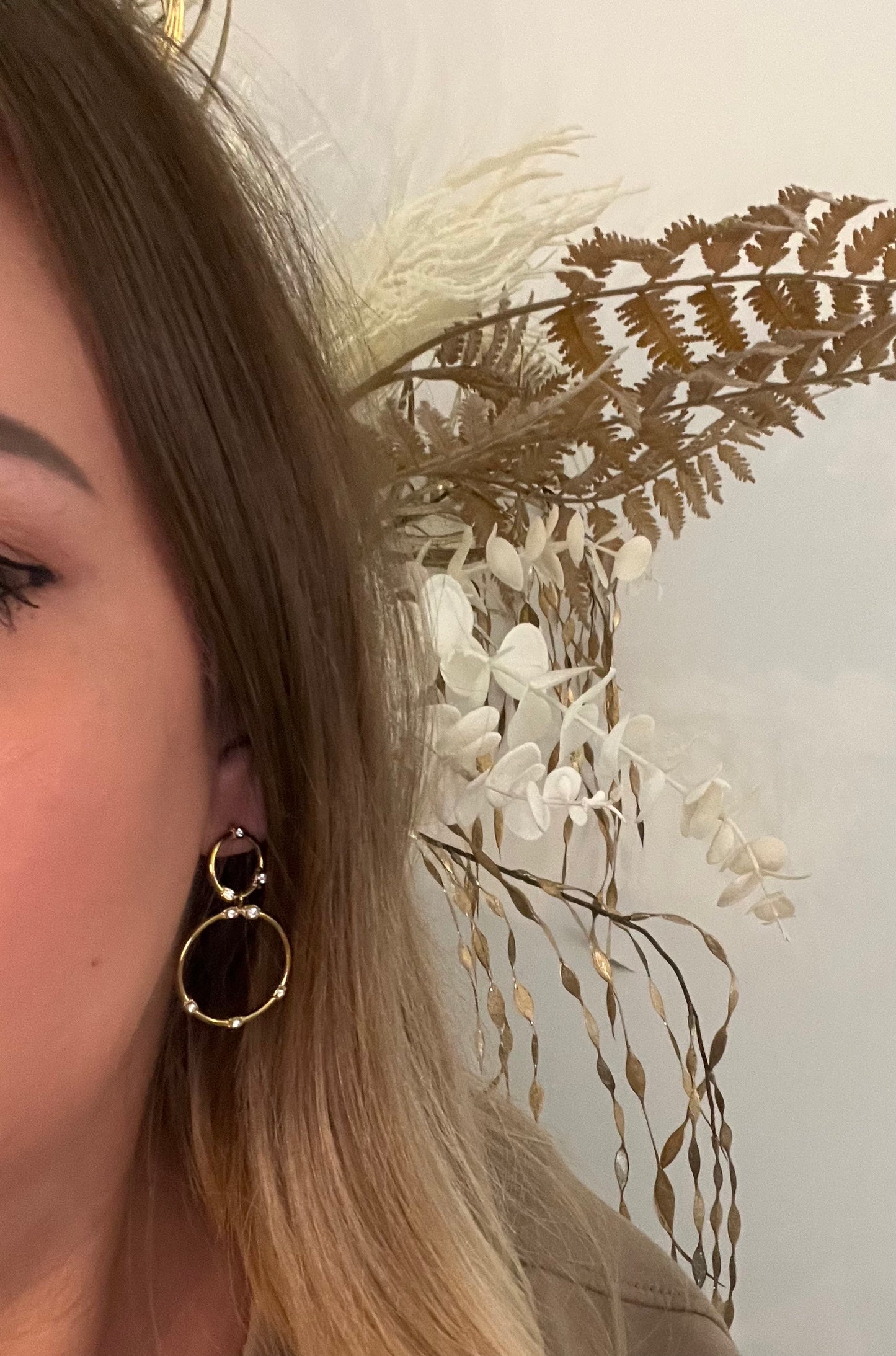 Oorbellen Danique Strass