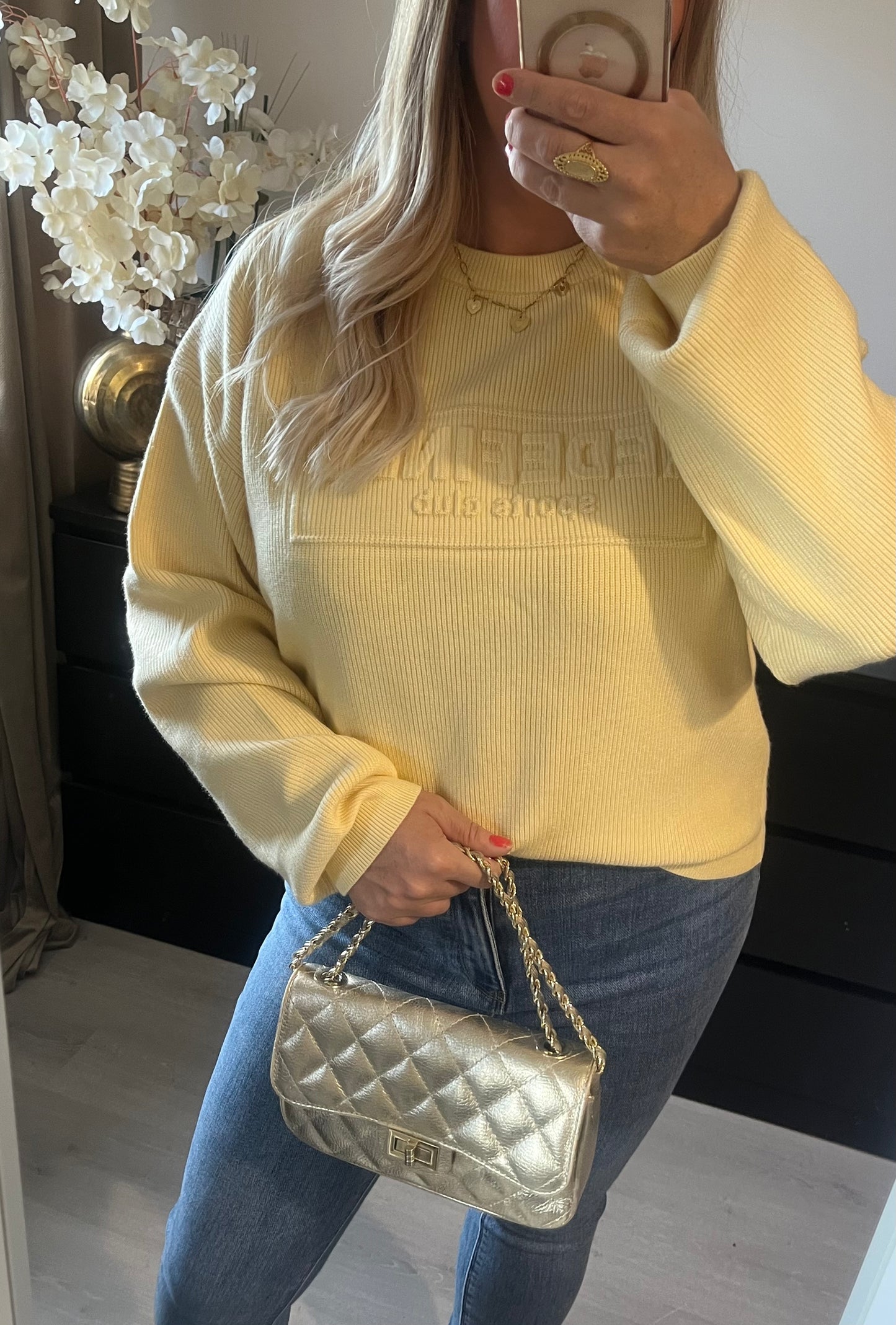 Redefined Ribbed Trui | Butter Yellow