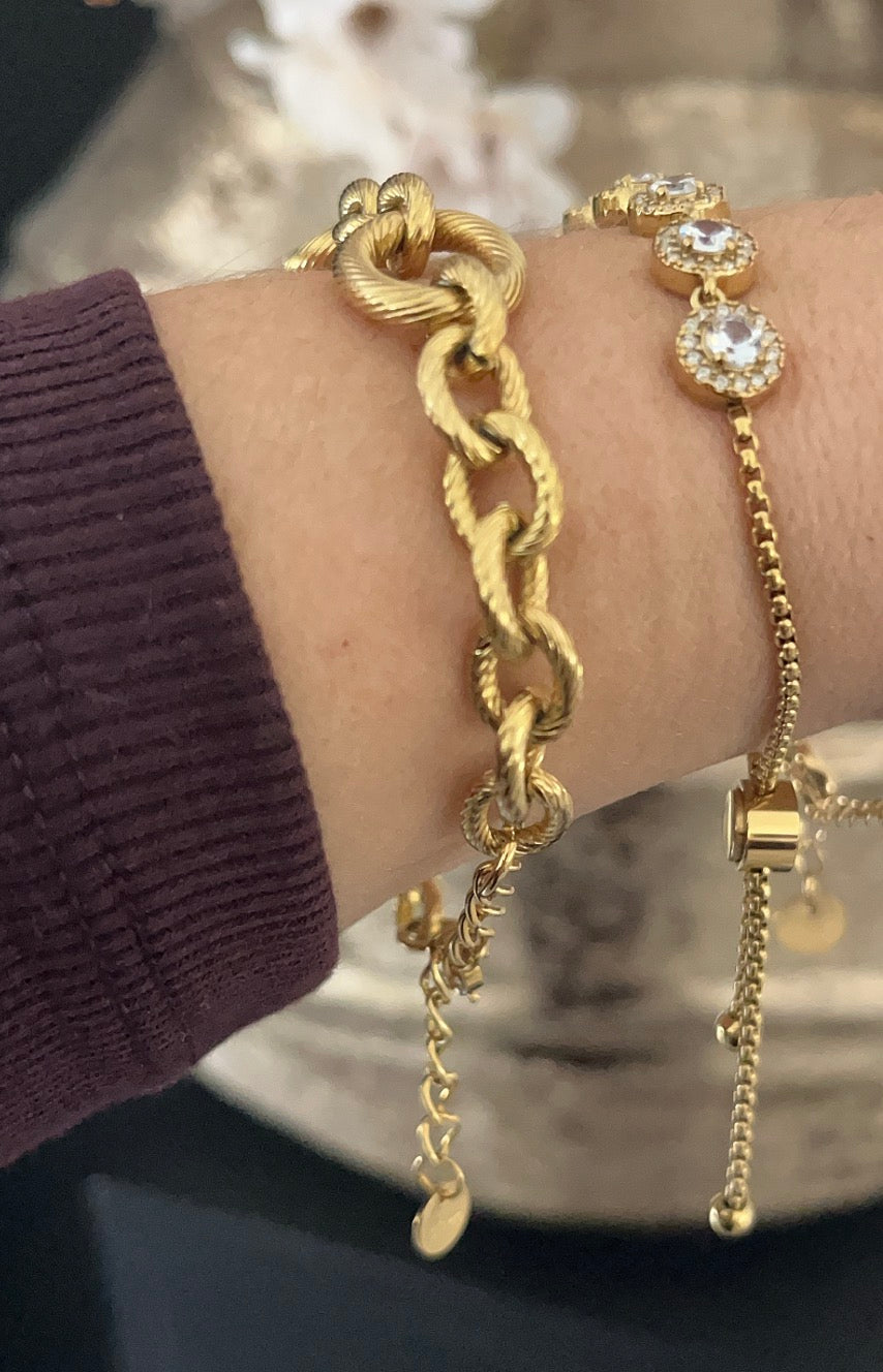 Golden Glow Armband