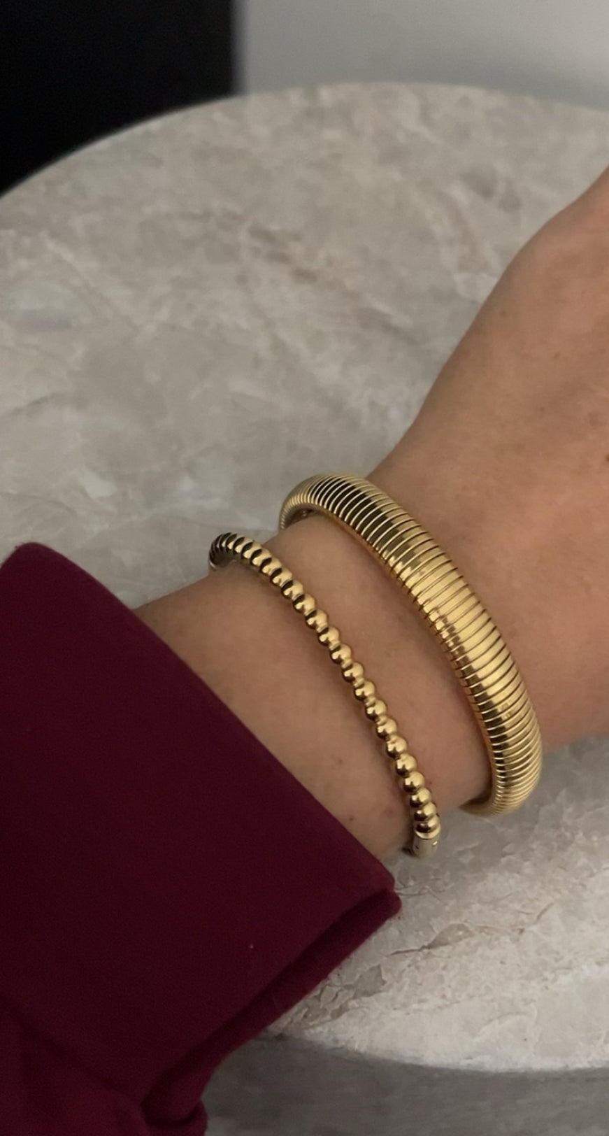 Bangle Beads | Goud