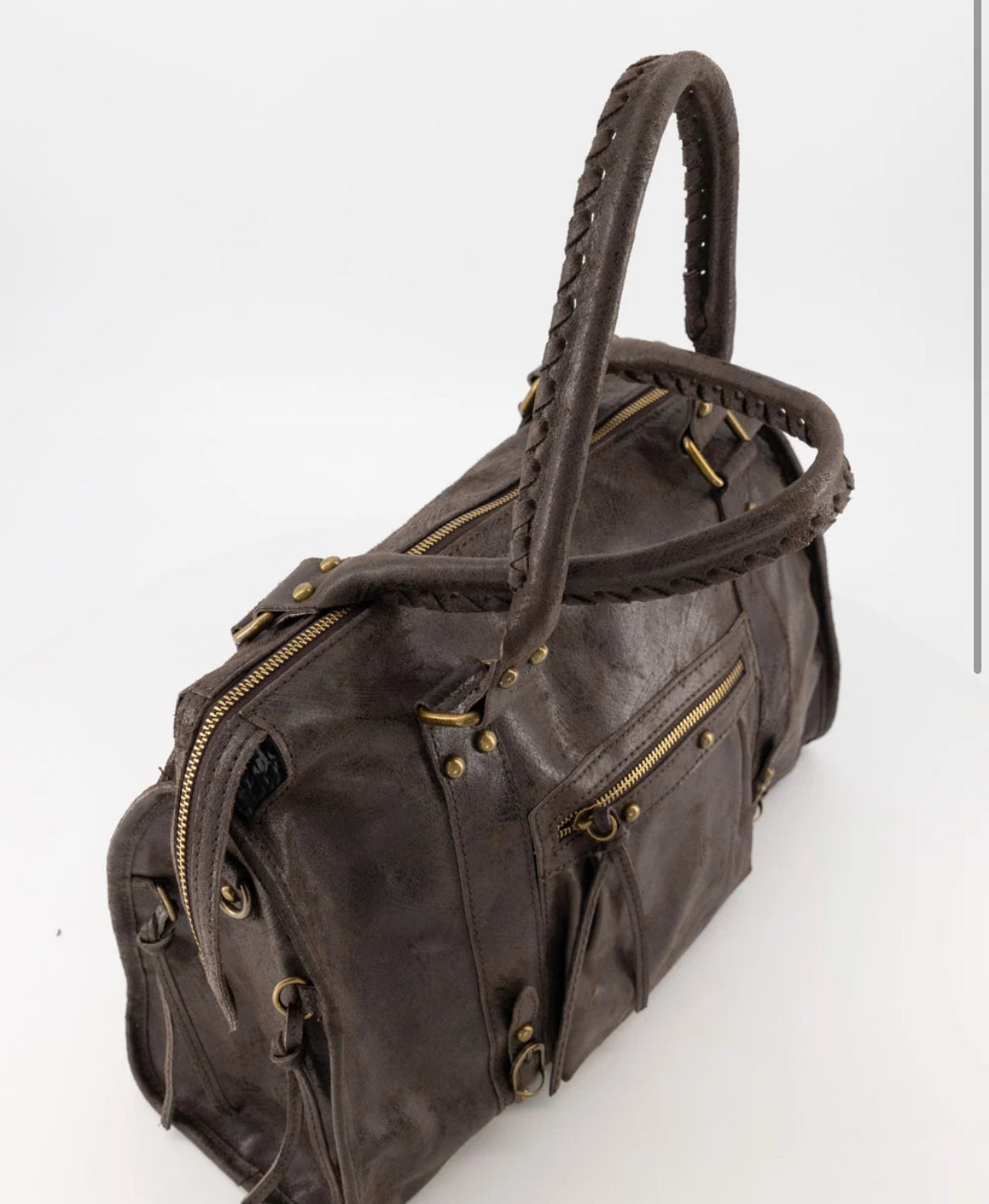 City Bag Large | Donkerbruin