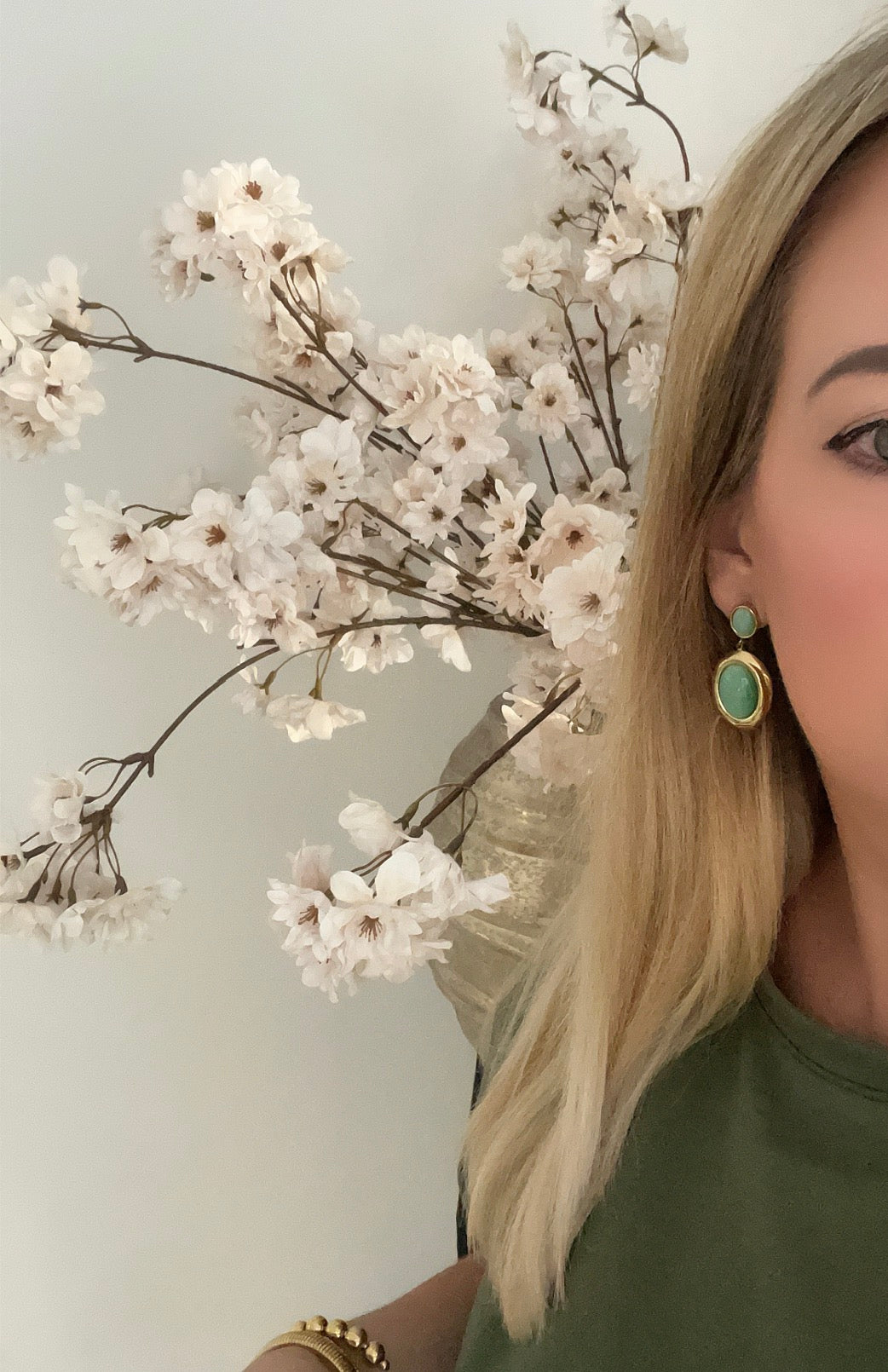 Dina Earrings | Groen