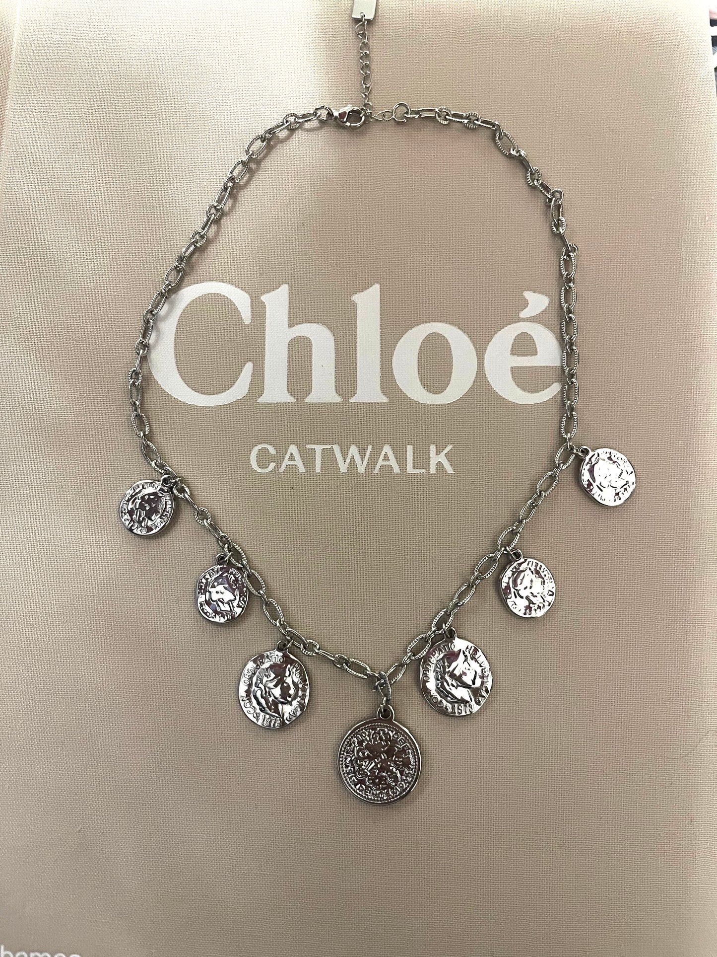 Collier à breloques Pièces de monnaie | Argent