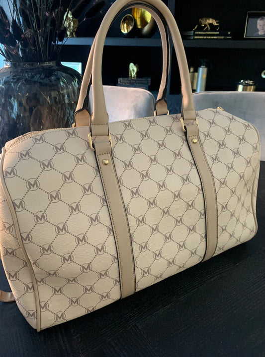 Tas M Print | Beige