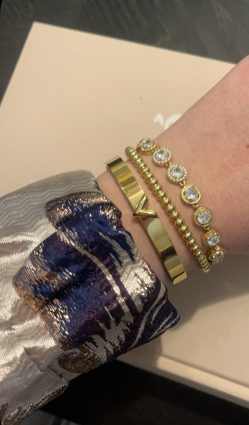 Bracelet V | Or
