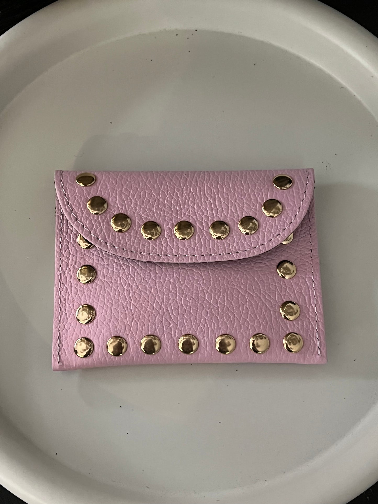 Pasjeshouder Studs | Roze