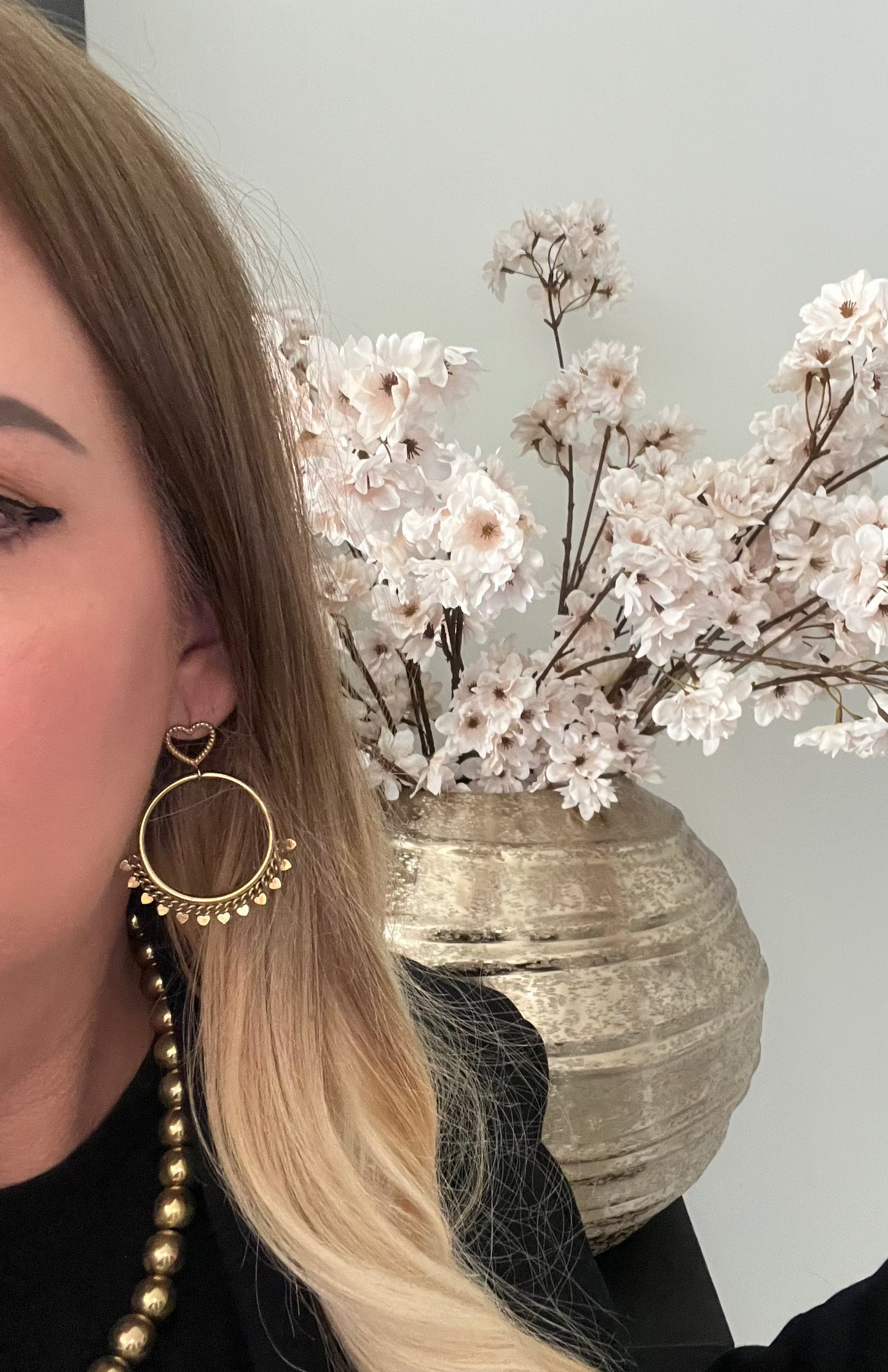 Celina Heart Oorbellen