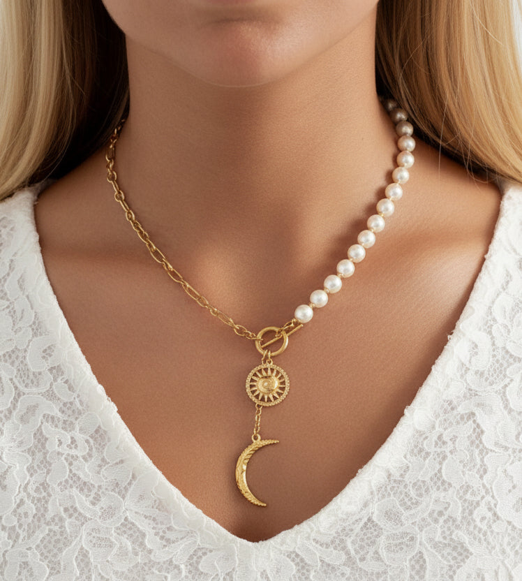 Sunset Spark Necklace