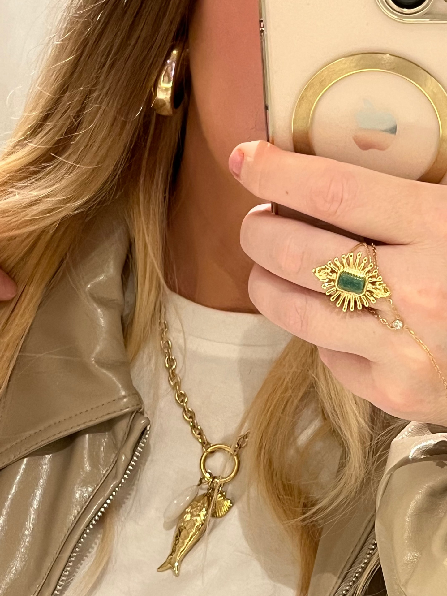 Vintage Ring Stella | Groen