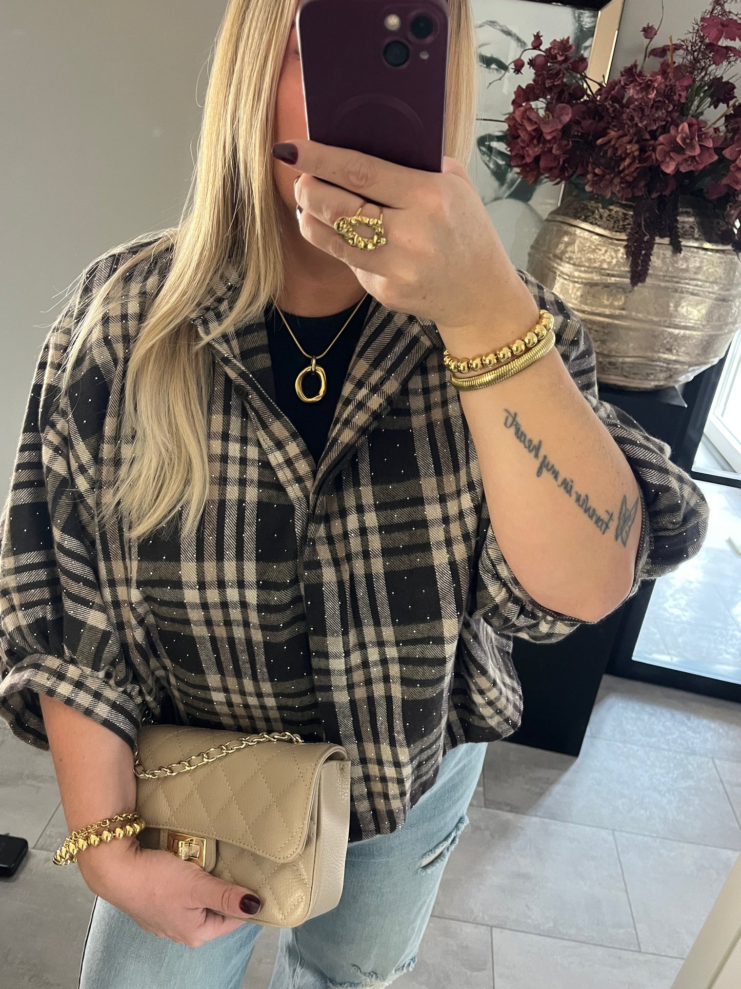 Rosalie Blouse Strass
