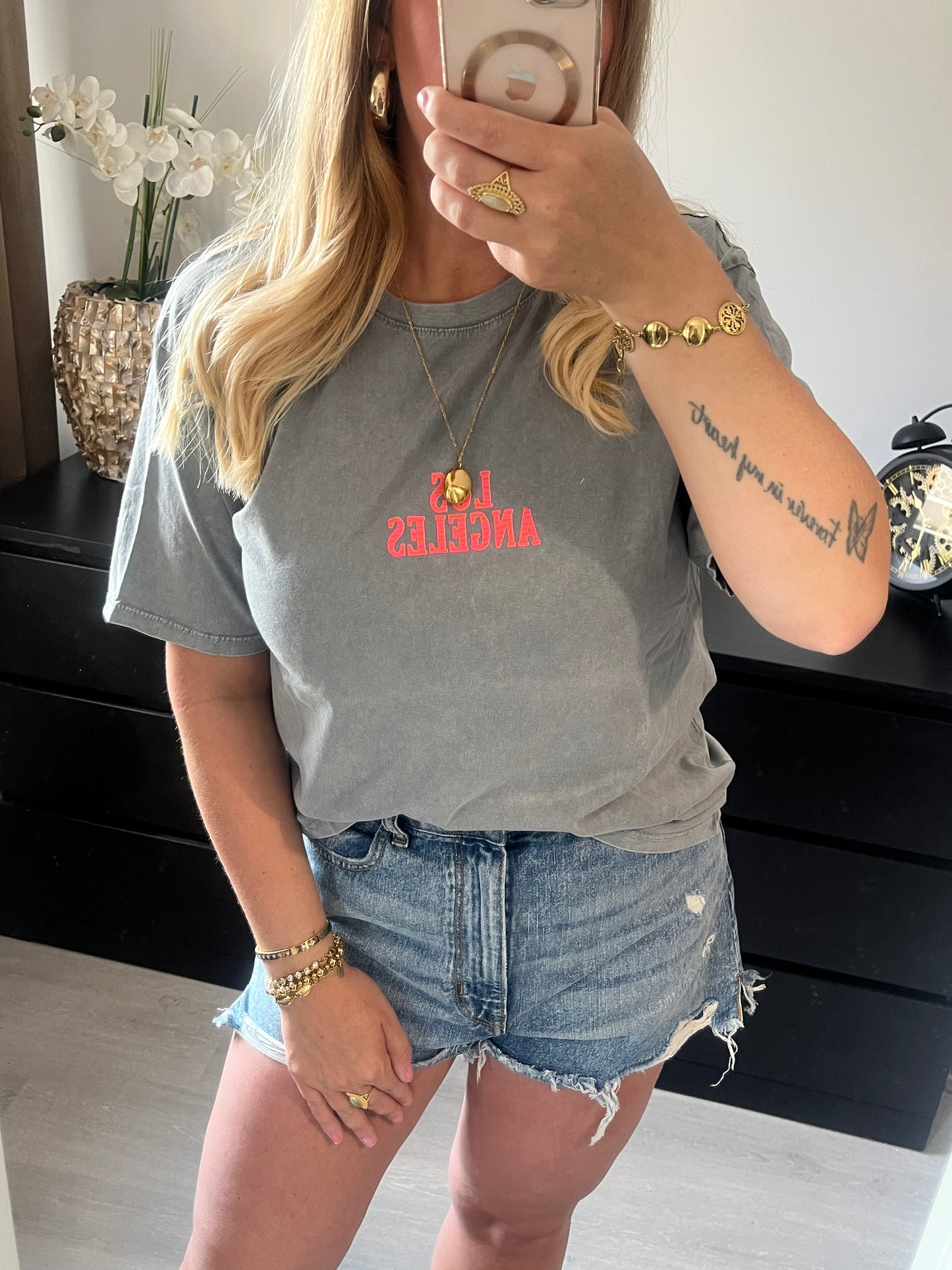 Shirt Los Angeles | Grijs