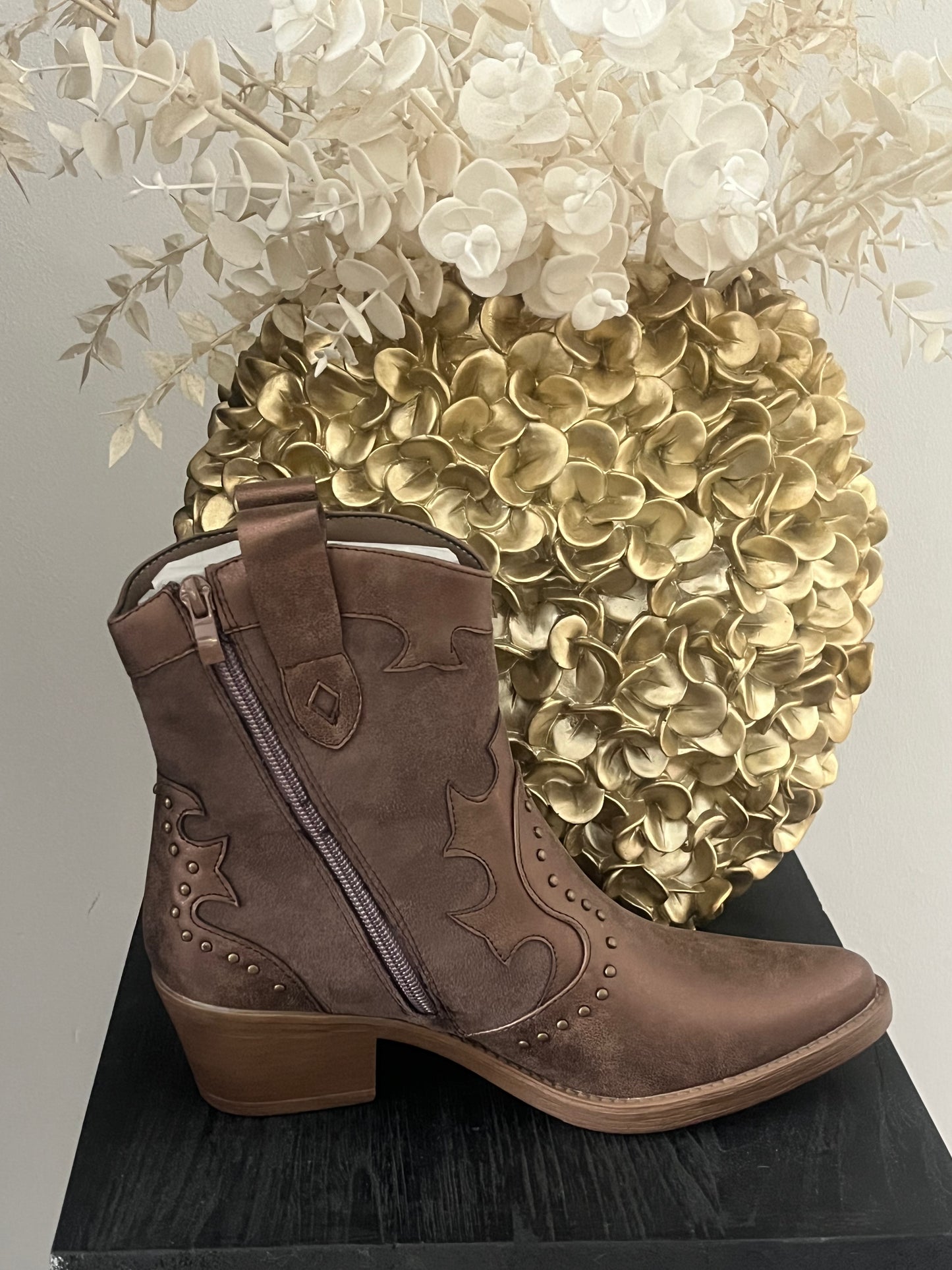 Cowboy Laarzen Fay Bruin