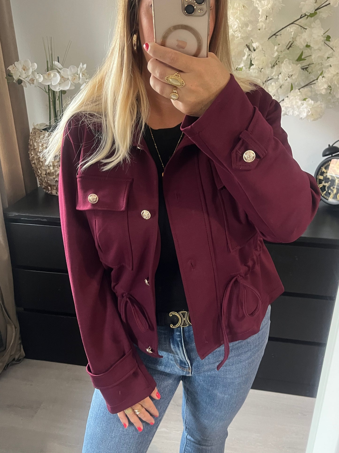 Chloe Jacket Bordeaux
