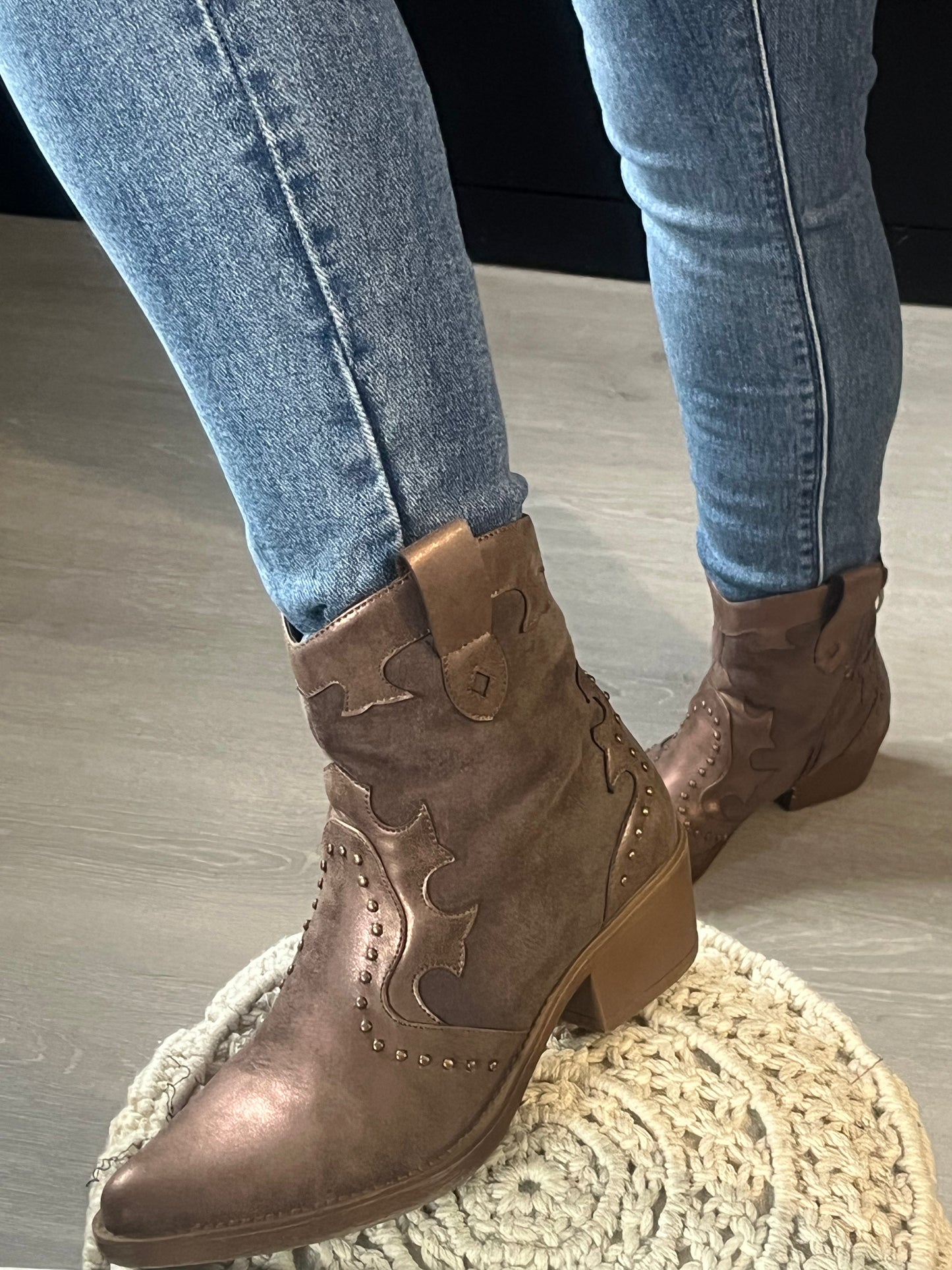 Cowboy Laarzen Fay Bruin