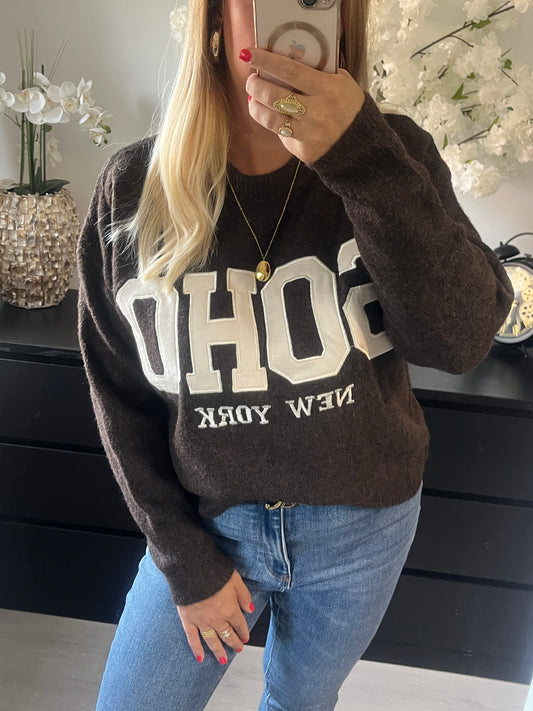 Soho Trui | Bruin