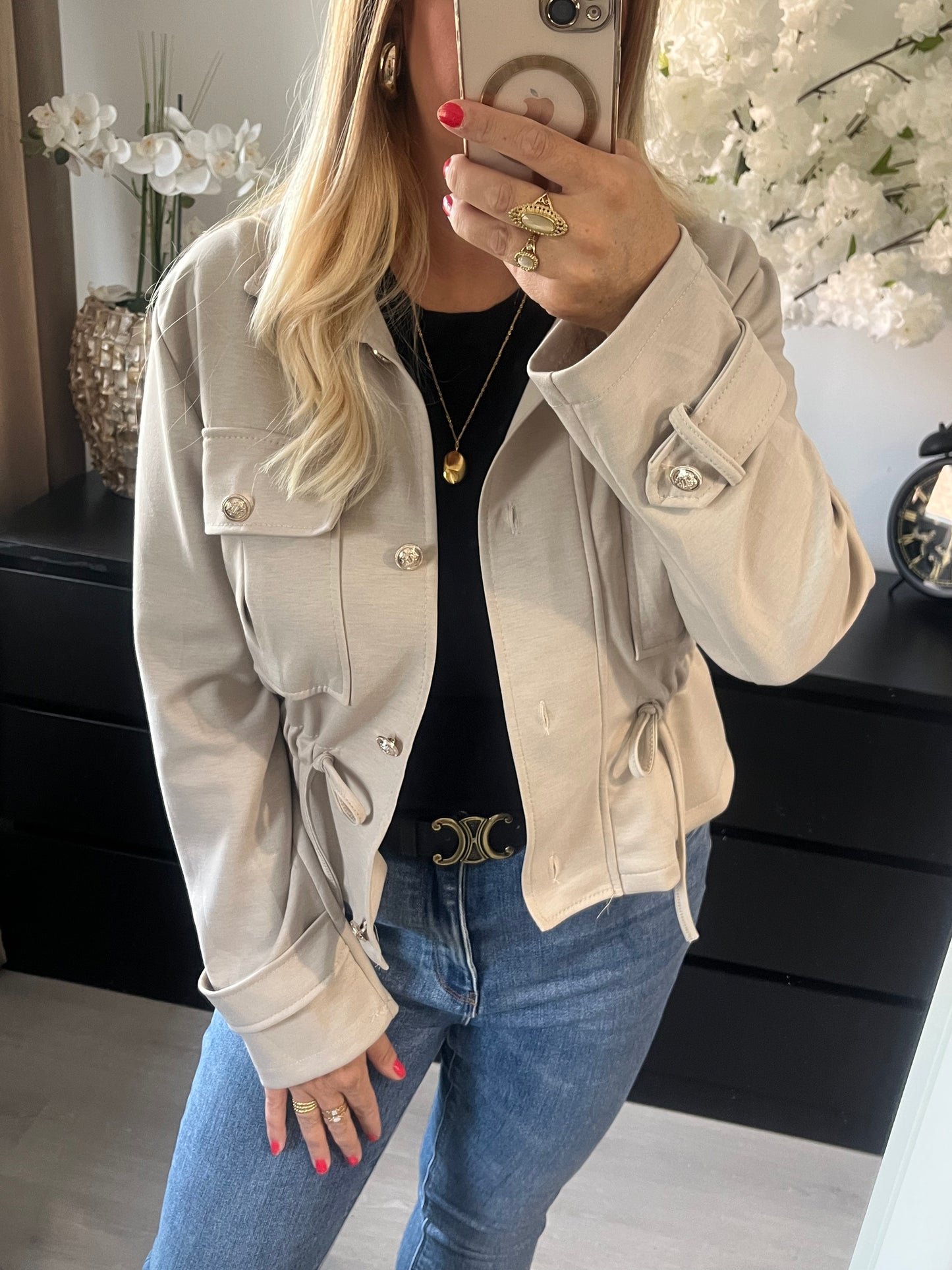 Chloe Jacket Beige