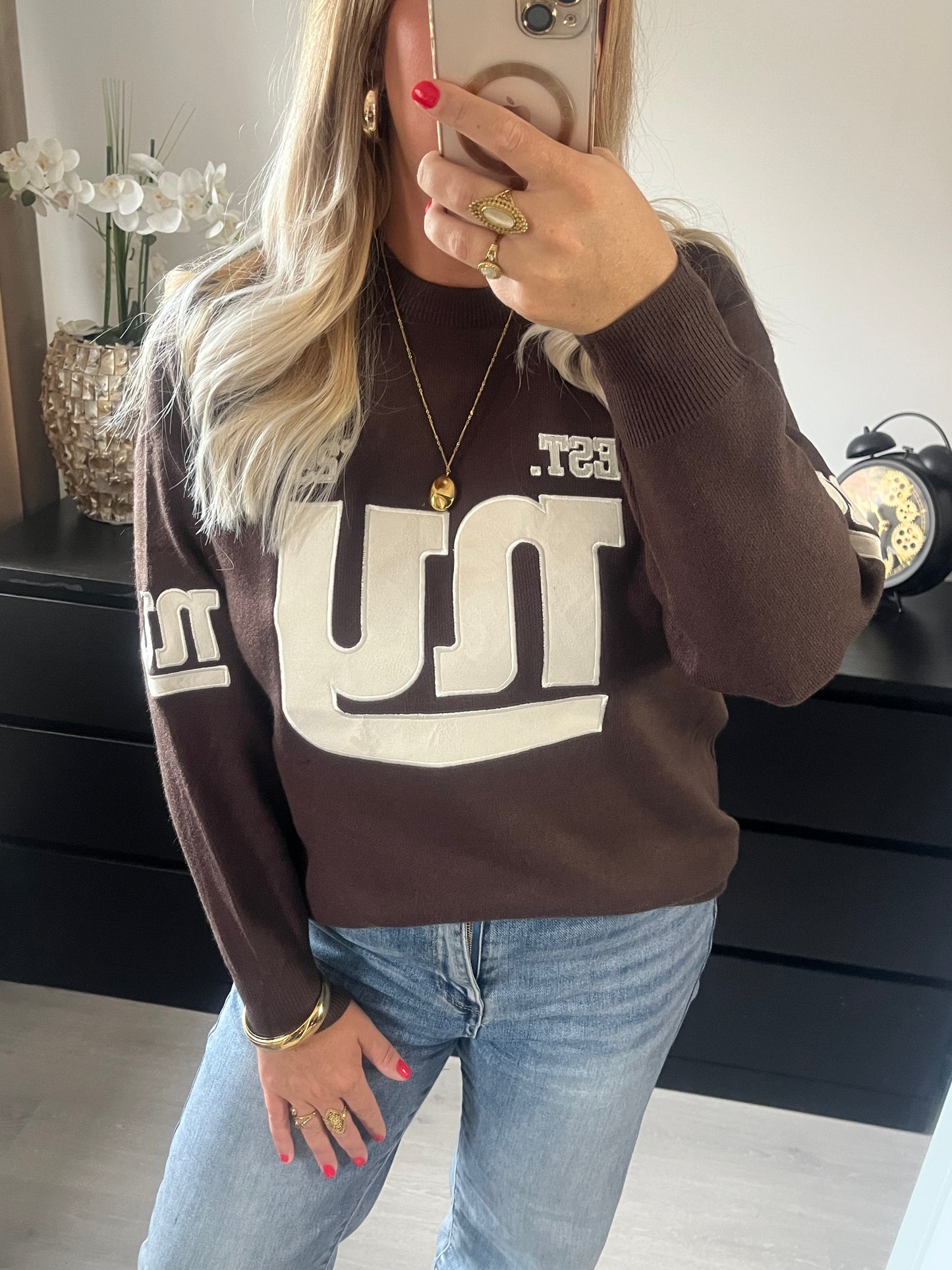 NY Trui | Bruin