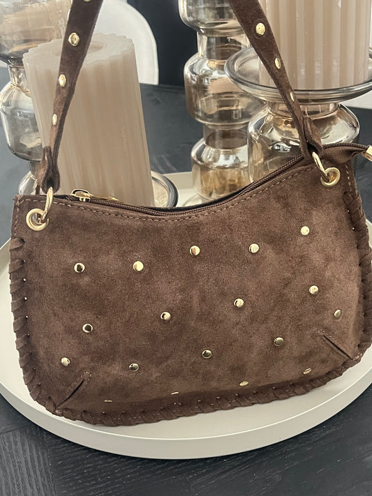Casey Bag Suede | Taupe
