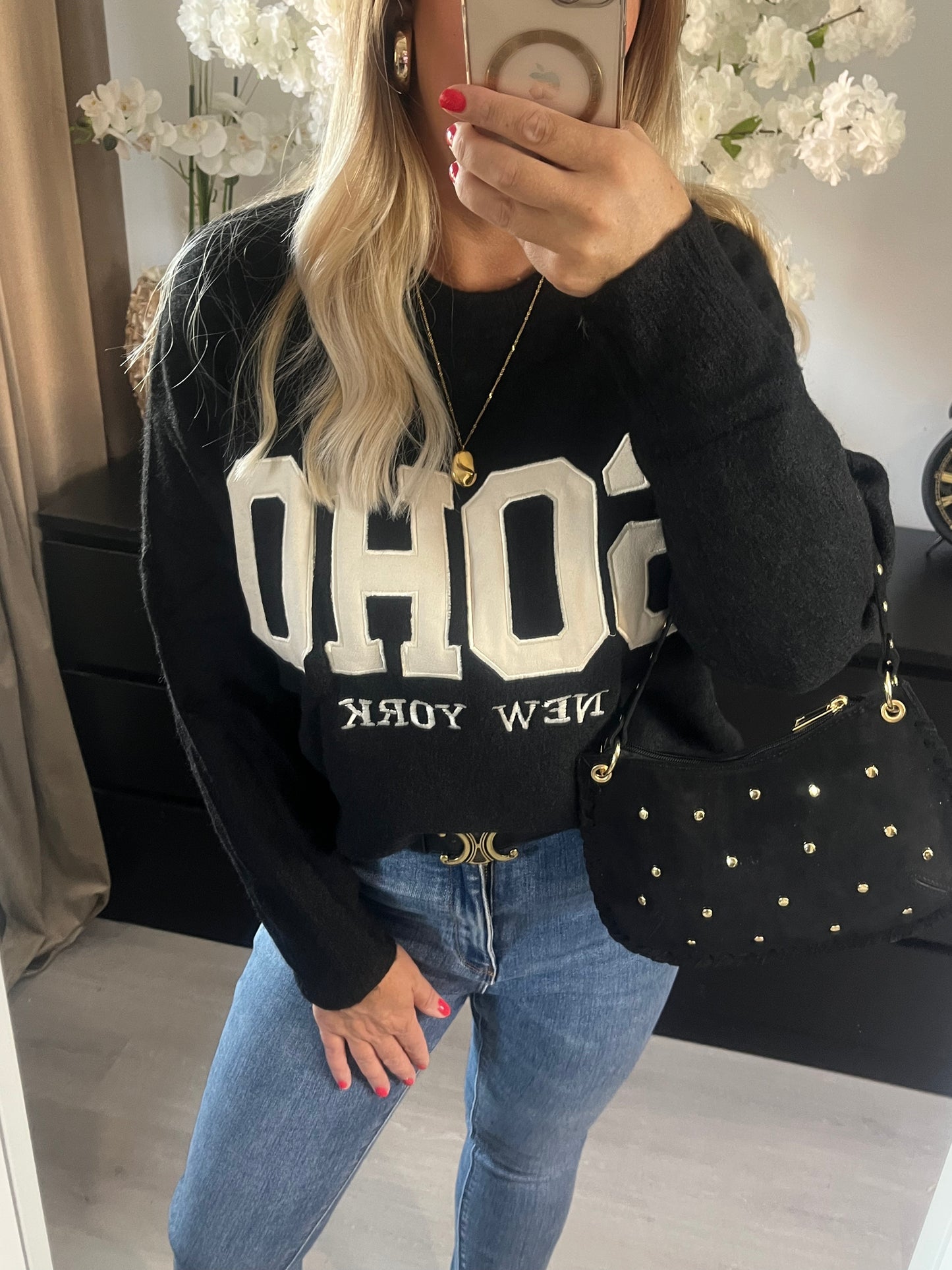 Soho Trui | Zwart