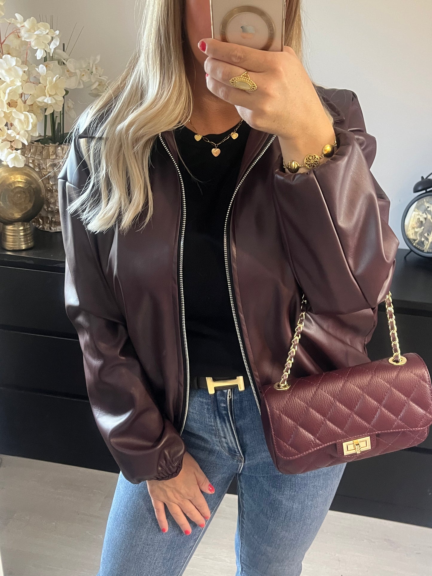 Destiny Jacket | Burgundy