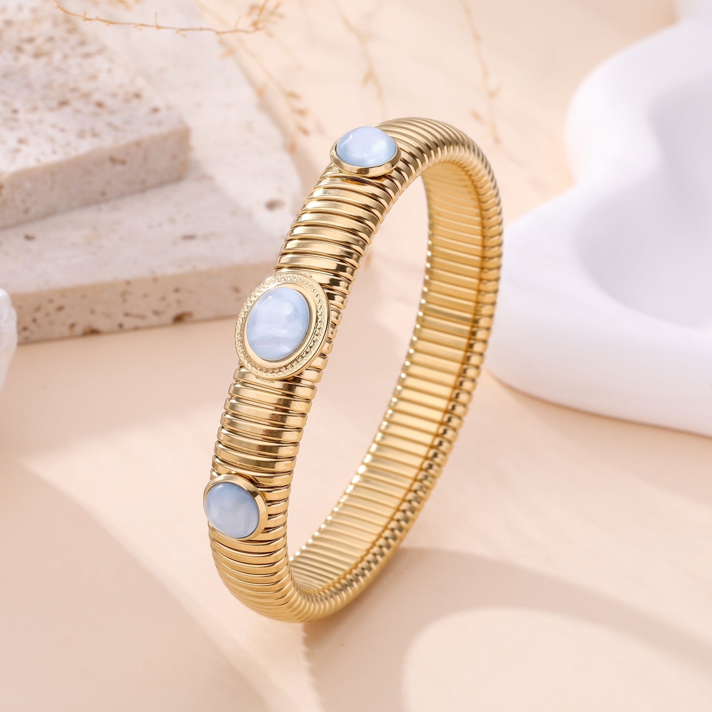 Bohemian Bracelet Blue Stone
