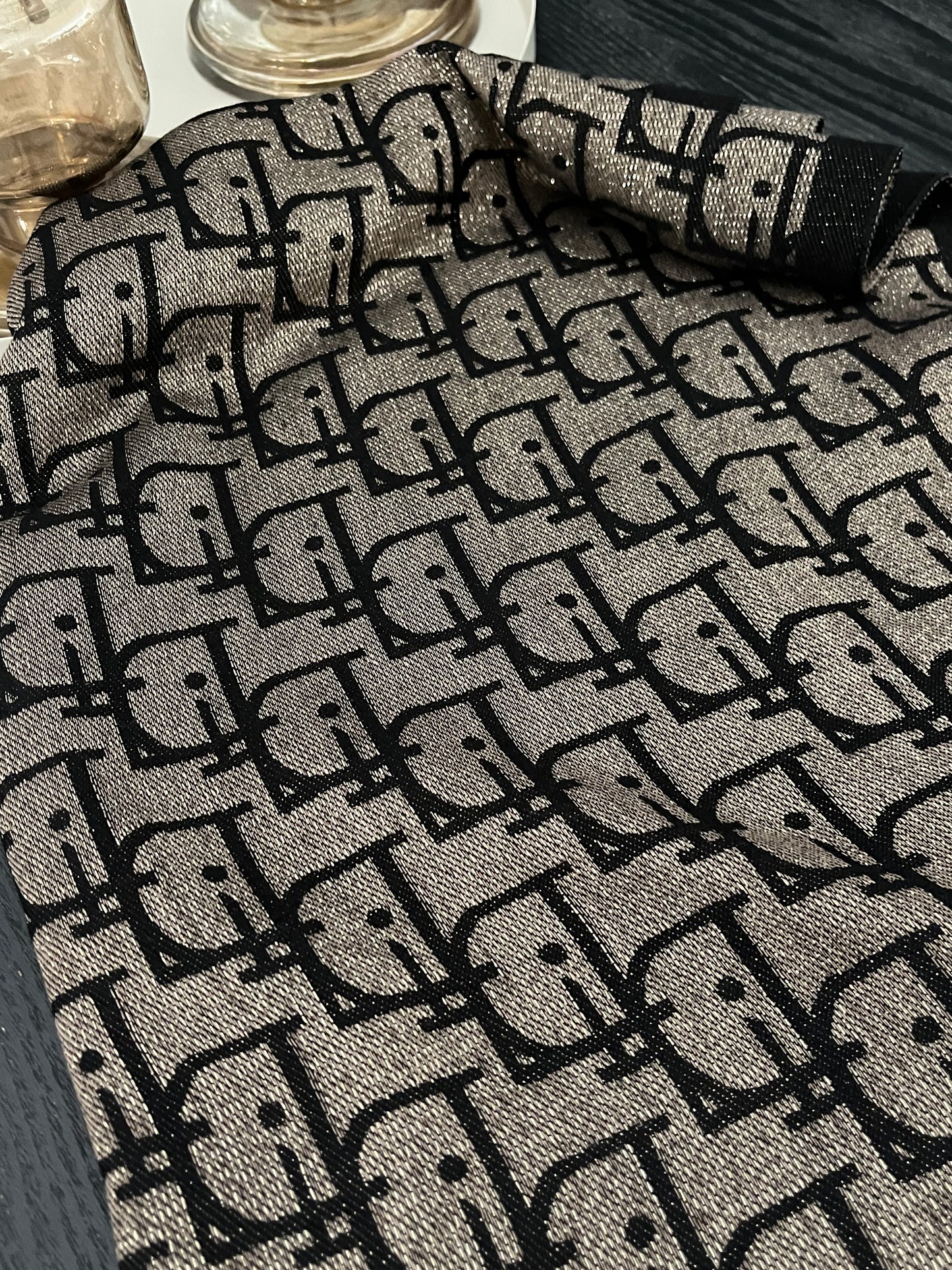 Didi Sjaal | Goud/Zwart Lurex