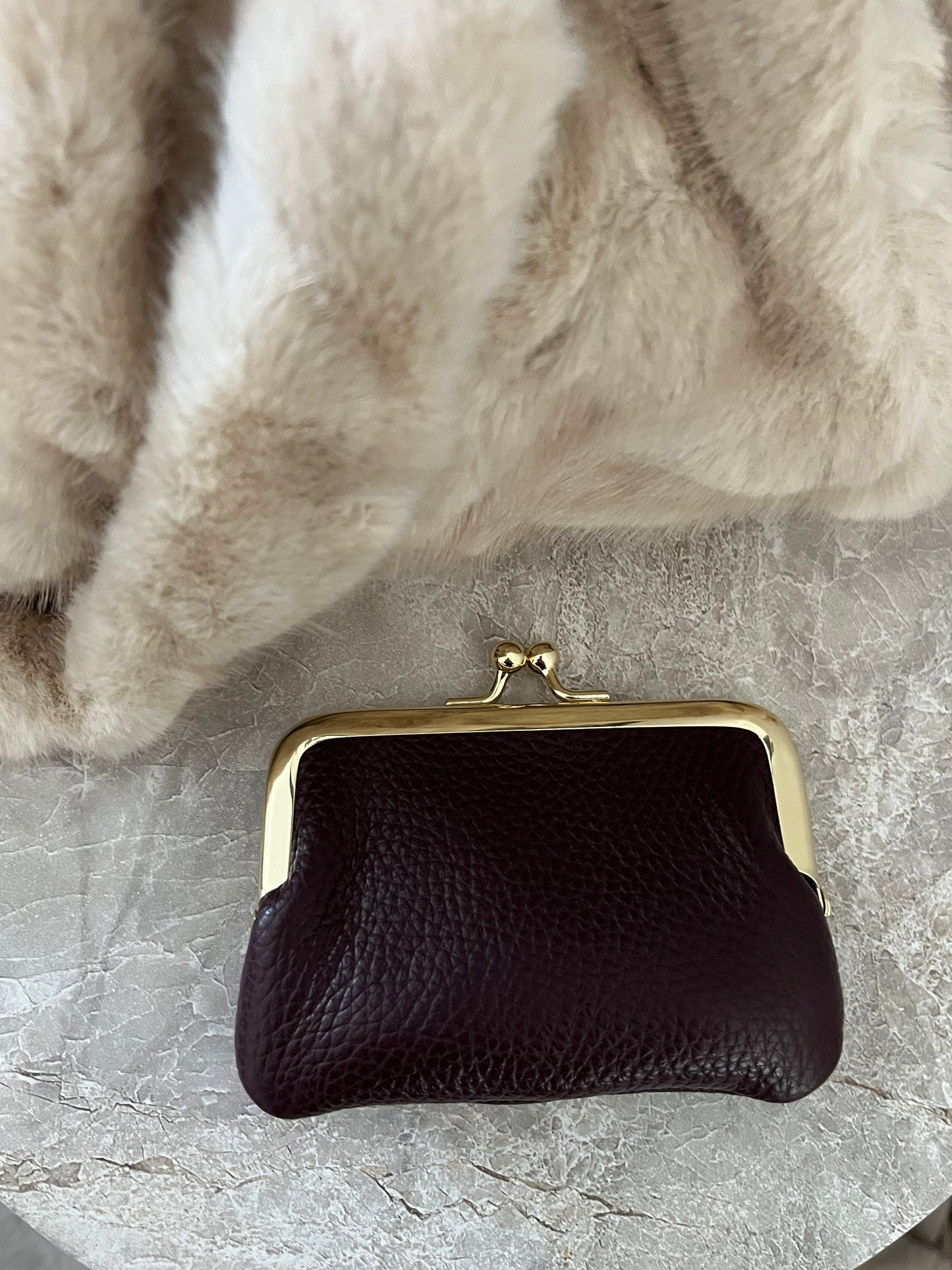 Gigi Portemonnee | Donkerbruin