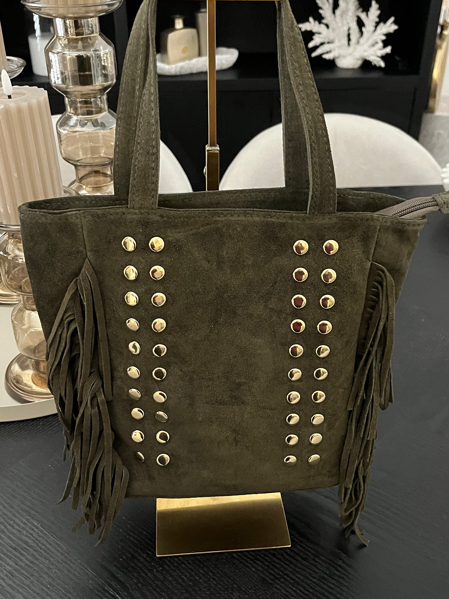 Ivy Bag Studs | Groen