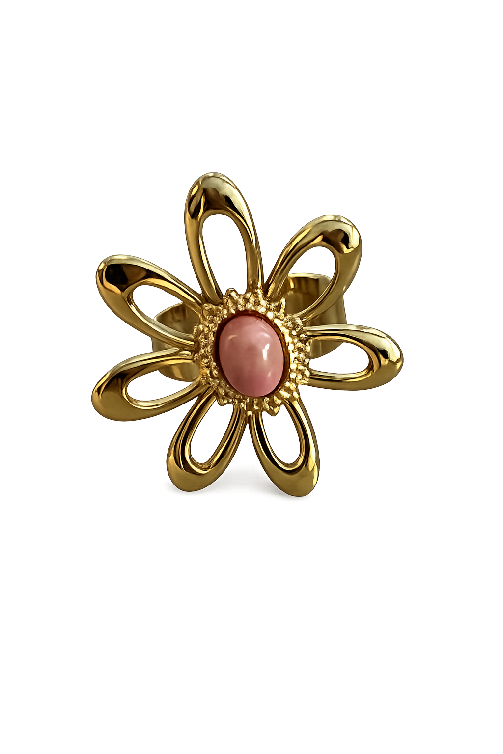 Pink Flower Ring