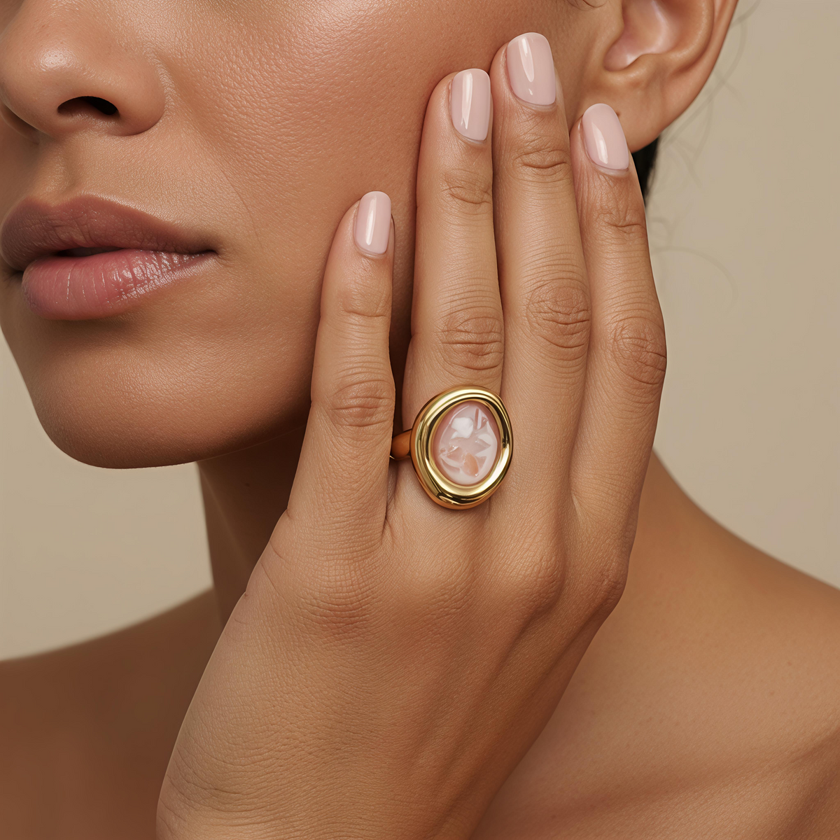 Chaline Ring | Roze