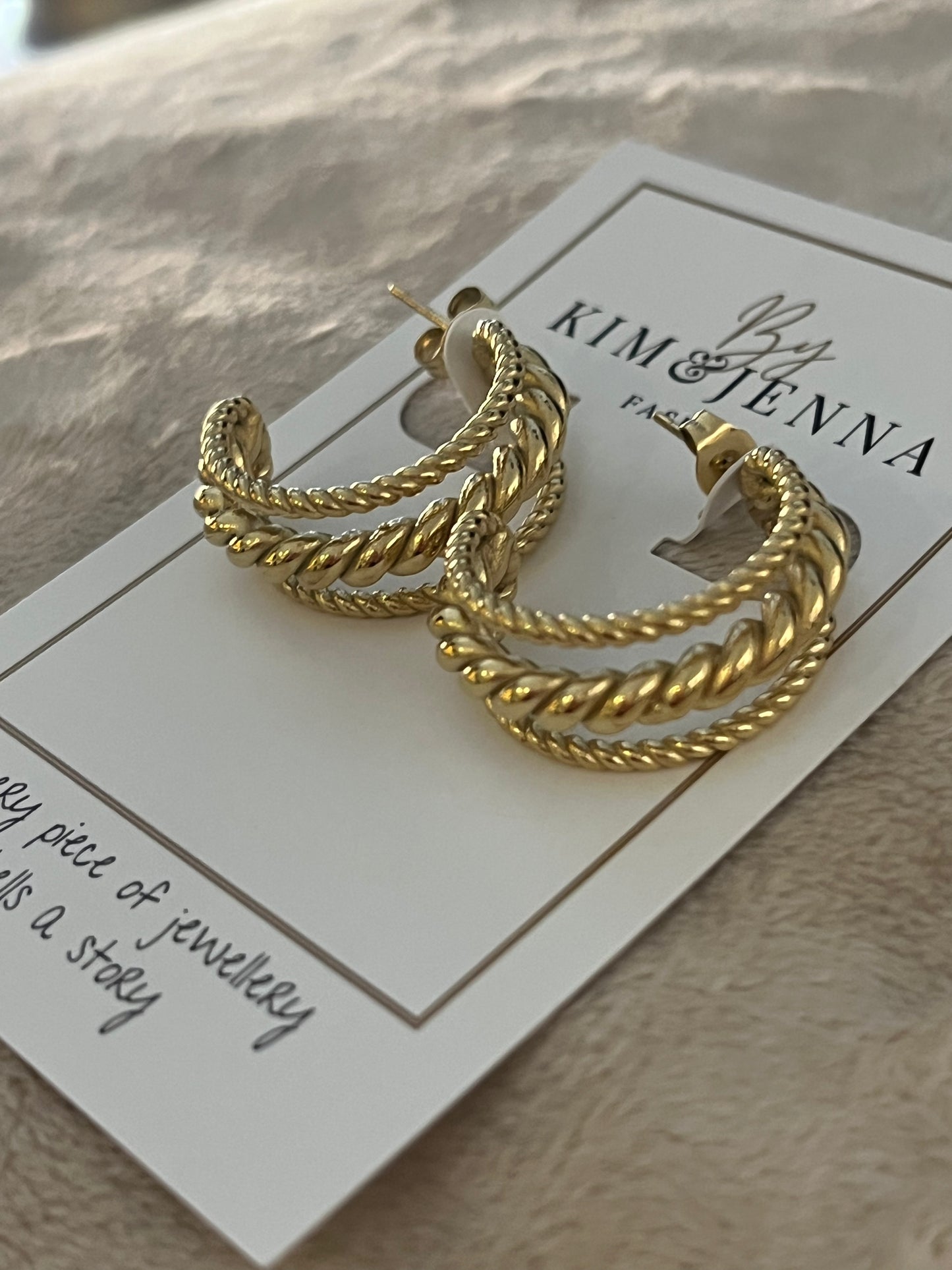 Sally Earrings | Goud