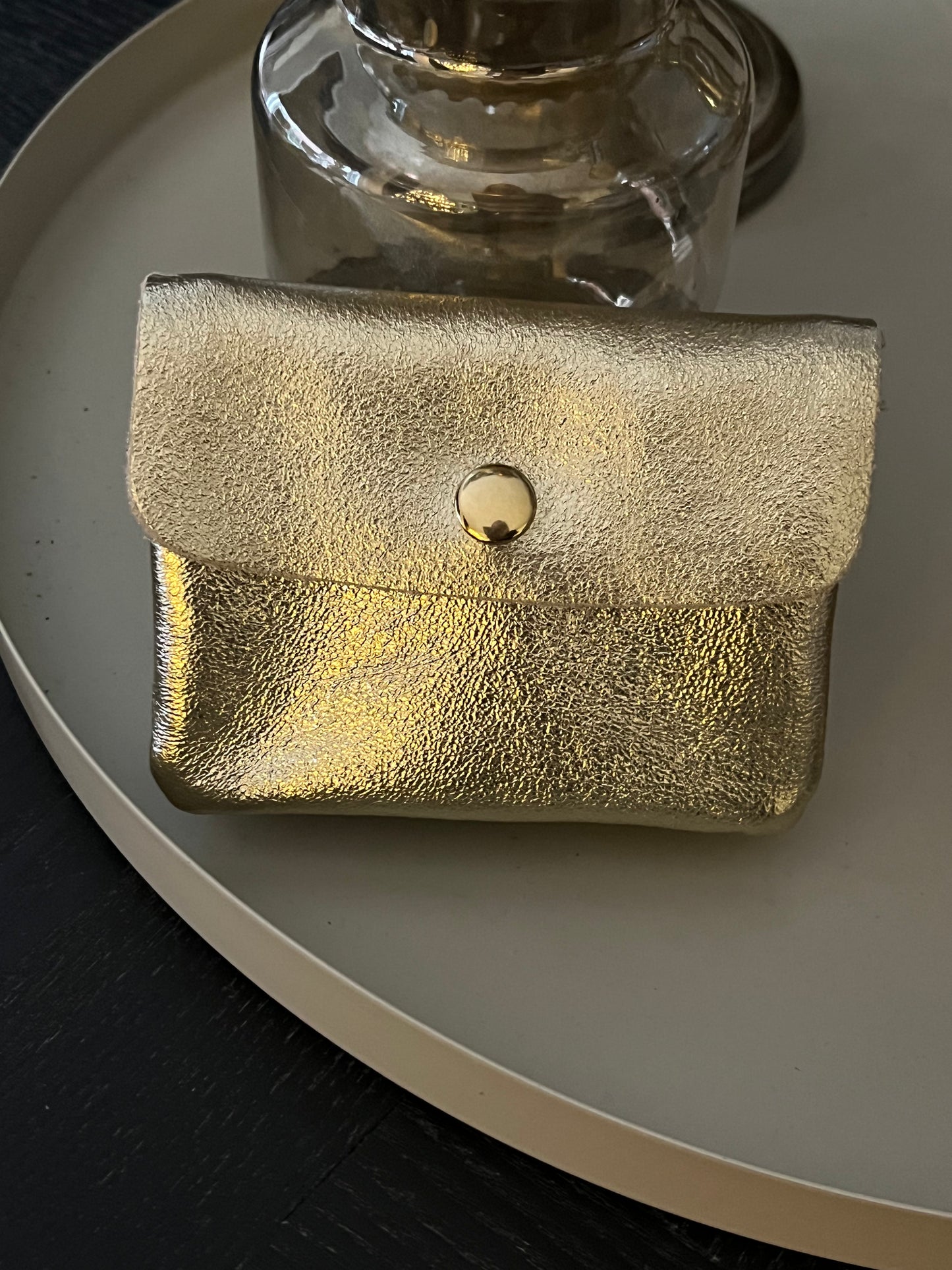 Jill Portemonnee Metallic | Goud